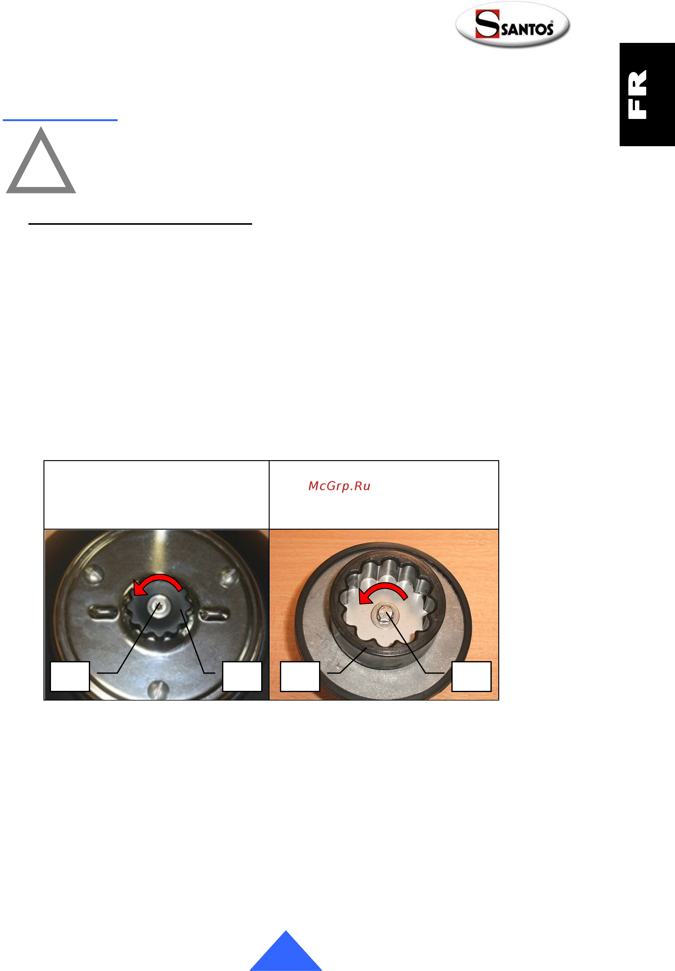 Santos 37-4P [10/15] Maintenance