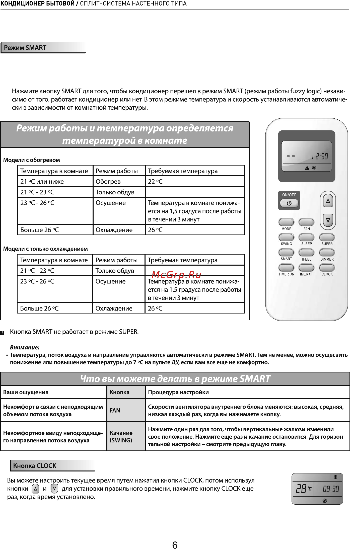 Roda RS-V09A/RU-V09A Инструкция по эксплуатации онлайн [6/8] 278574