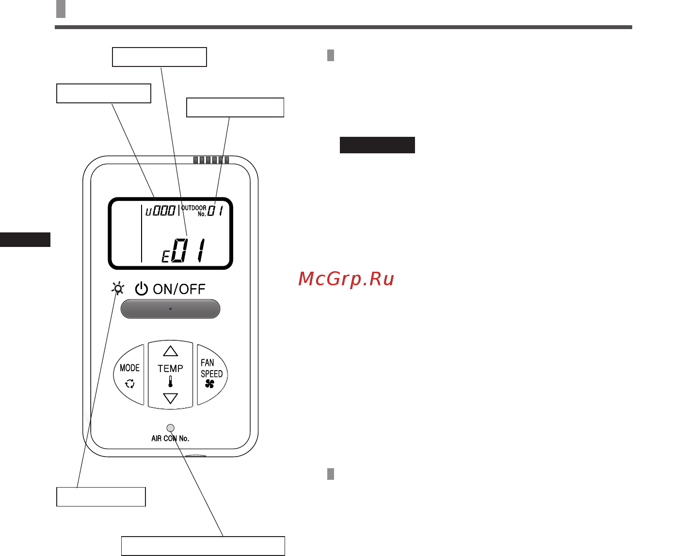 Mitsubishi Heavy Industries RCH-E3 [30/38] Inspectie symbool en airconditionernummer weergeven