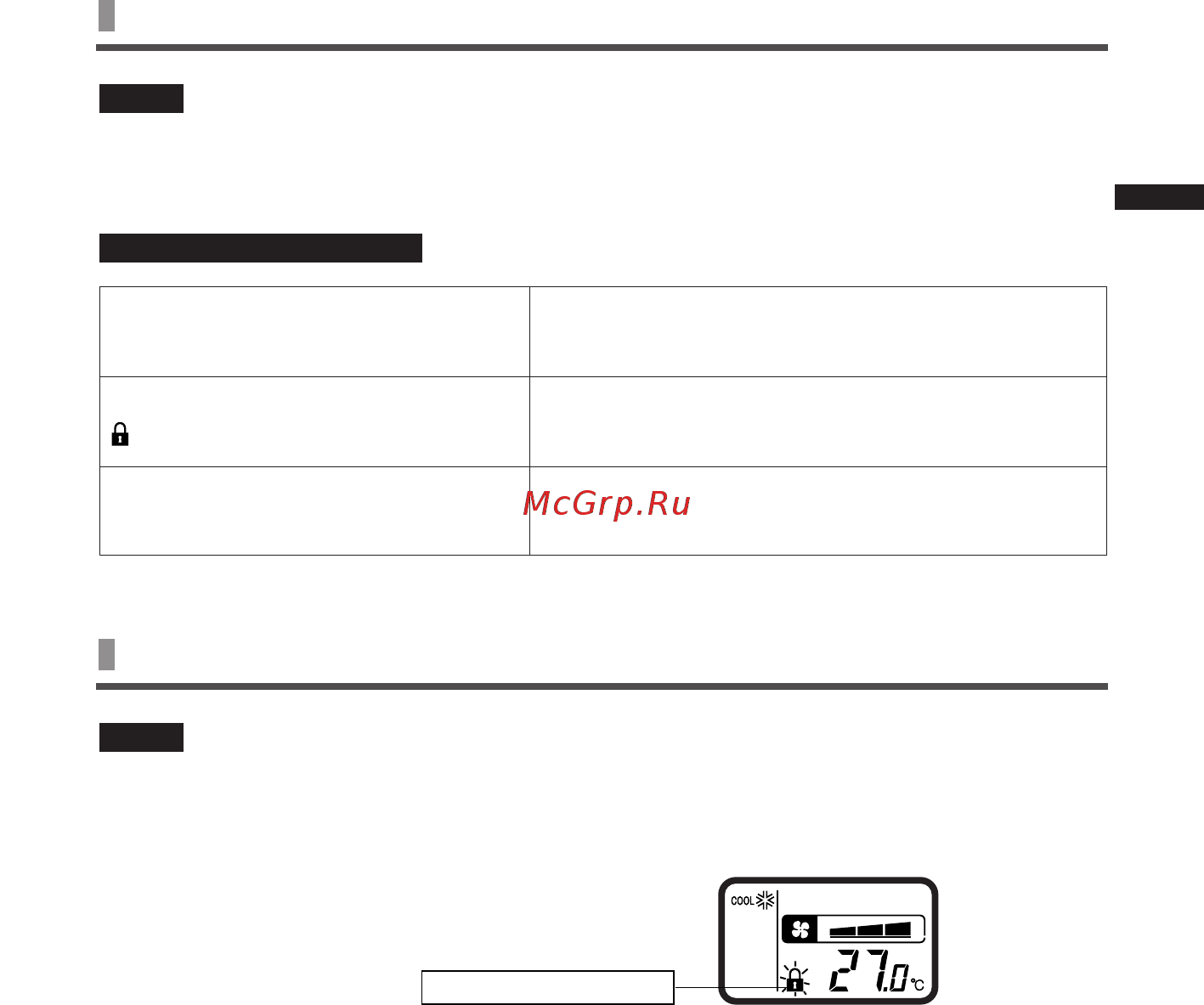 Mitsubishi Heavy Industries RCH-E3 [7/38] Button control disable setting