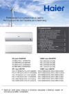 Haier HSU-18HEK203/R2(DB) Белый Инструкция по эксплуатации