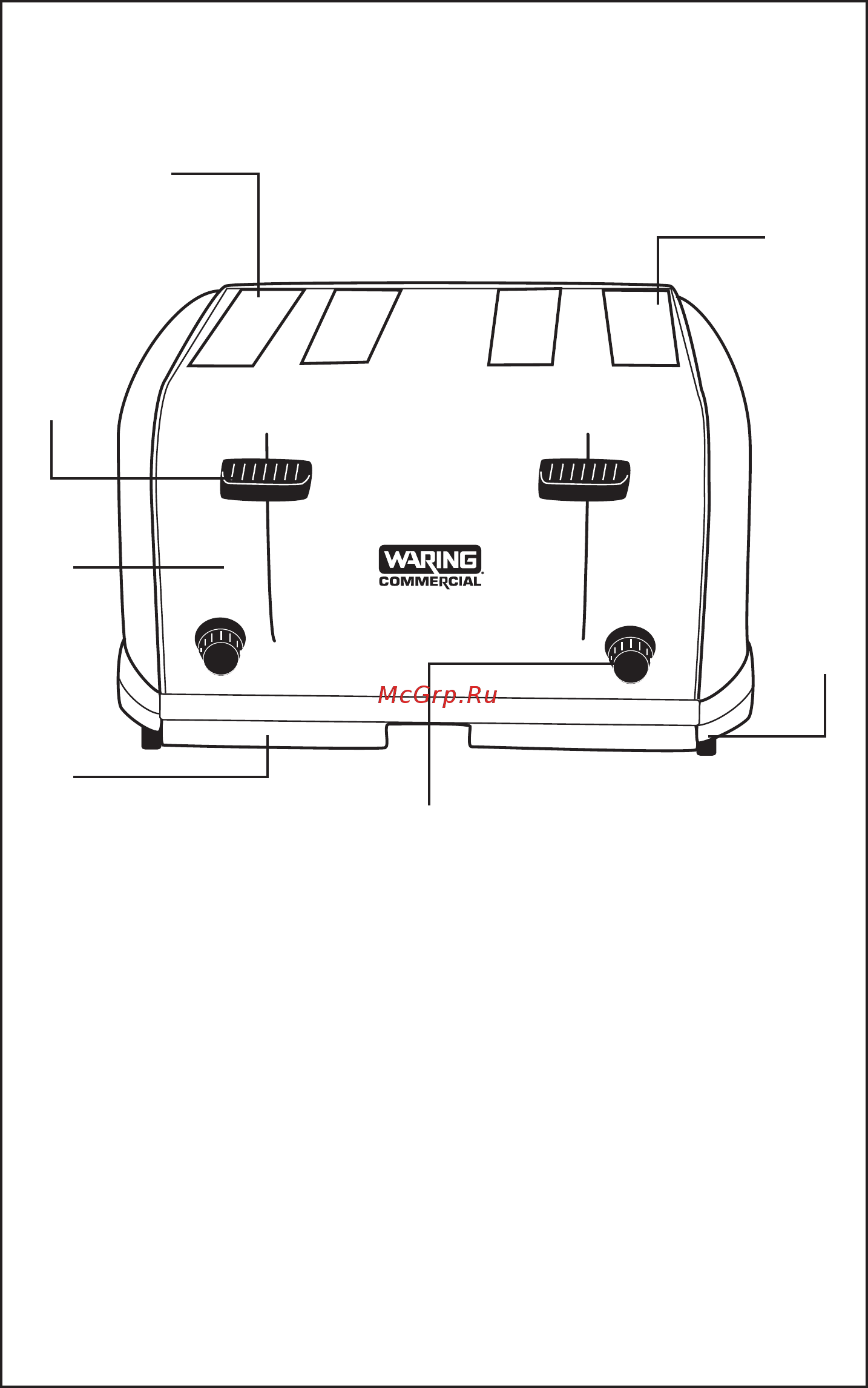 Waring WCT708E Инструкция по эксплуатации онлайн [3/8] 278654