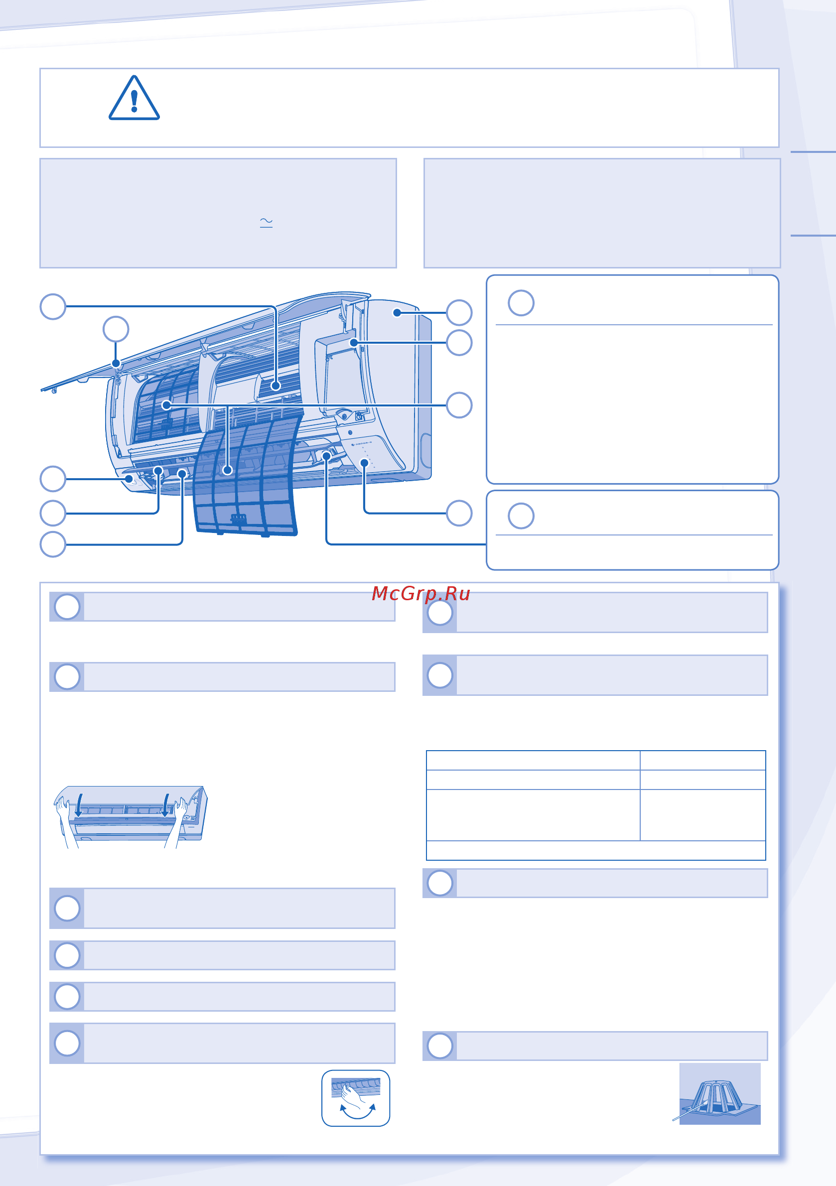 Panasonic CS-W24NKD / CU-W24NKD [19/44] Внутренний блок