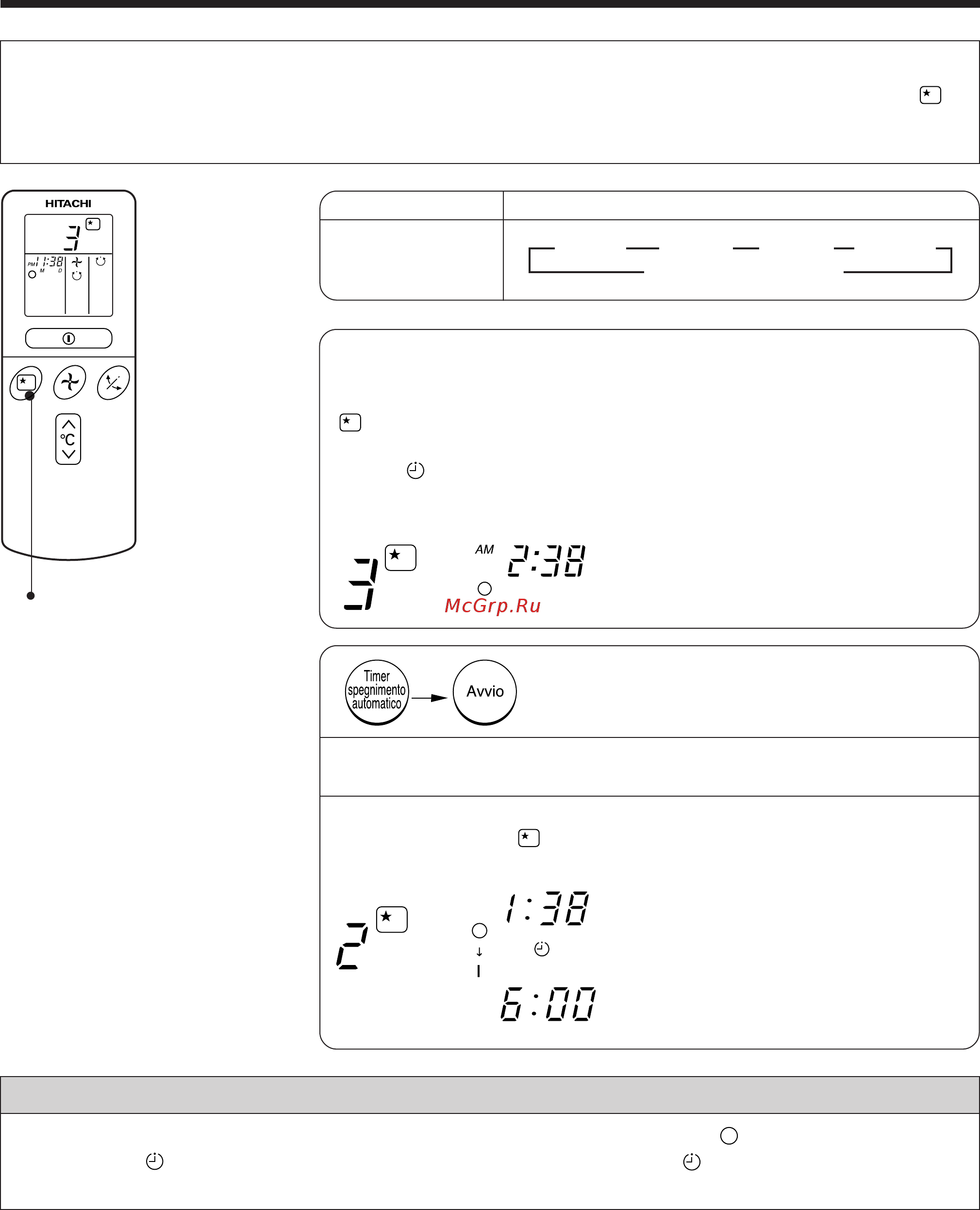 Hitachi RAK-18NH5 [92/209] Come impostare il timer per lo spegnimento automatico