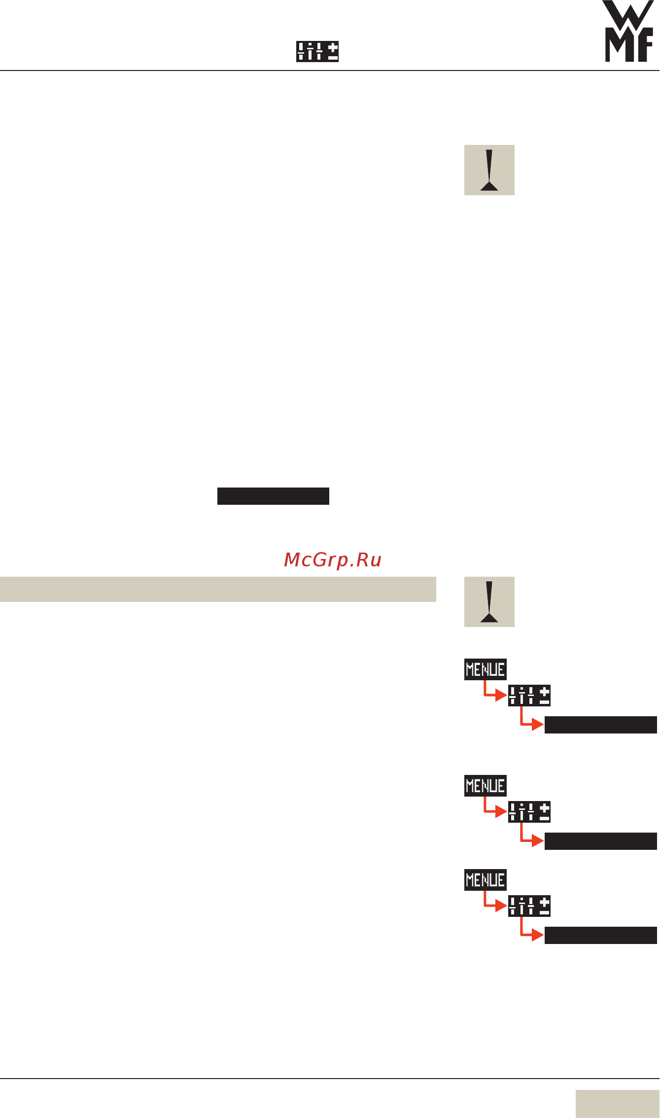 WMF 2000 S 03.1700.0300 [31/72] Температура котла