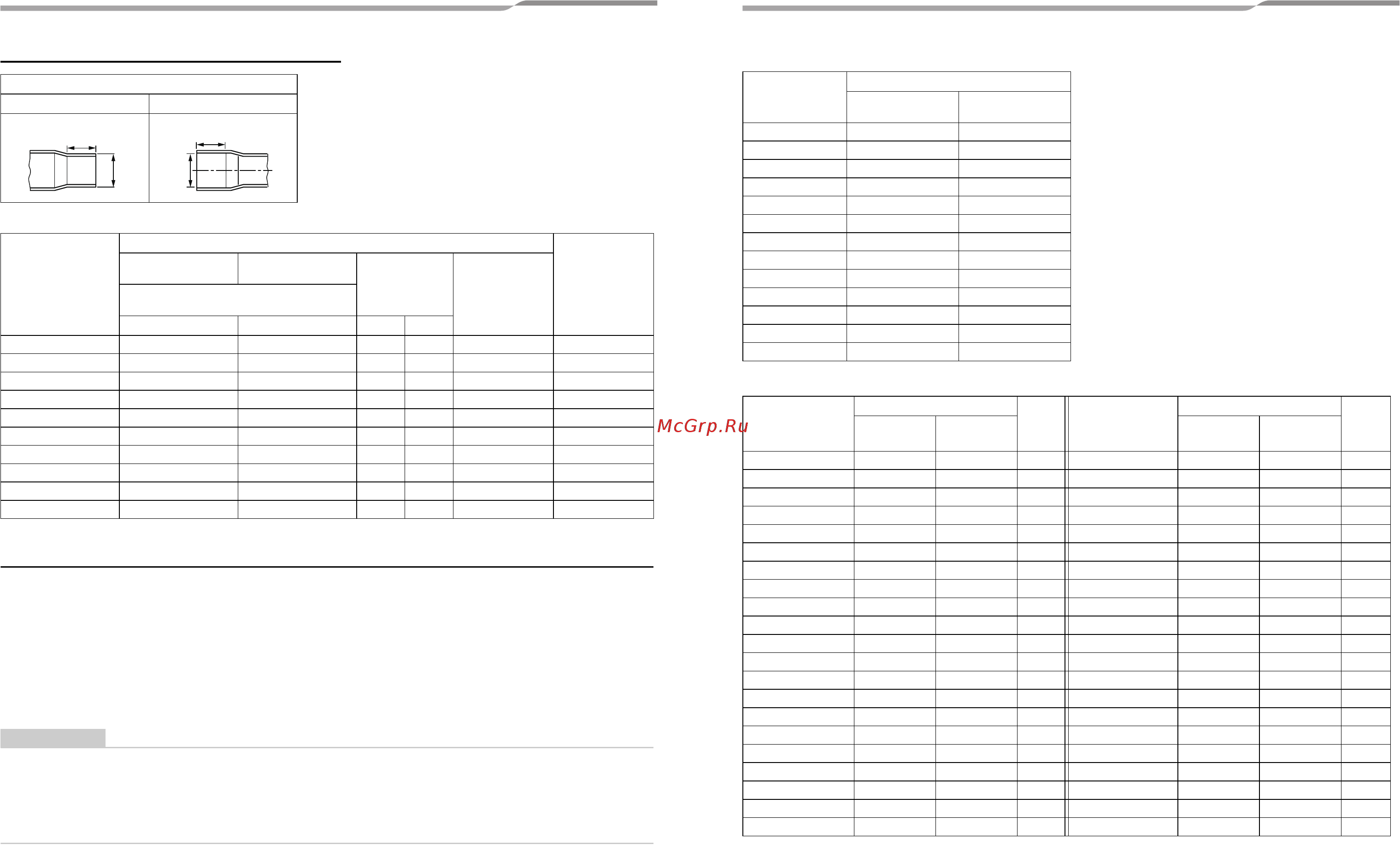 Toshiba MMY-MAP1004HT8-E [12/34] Таблица 1