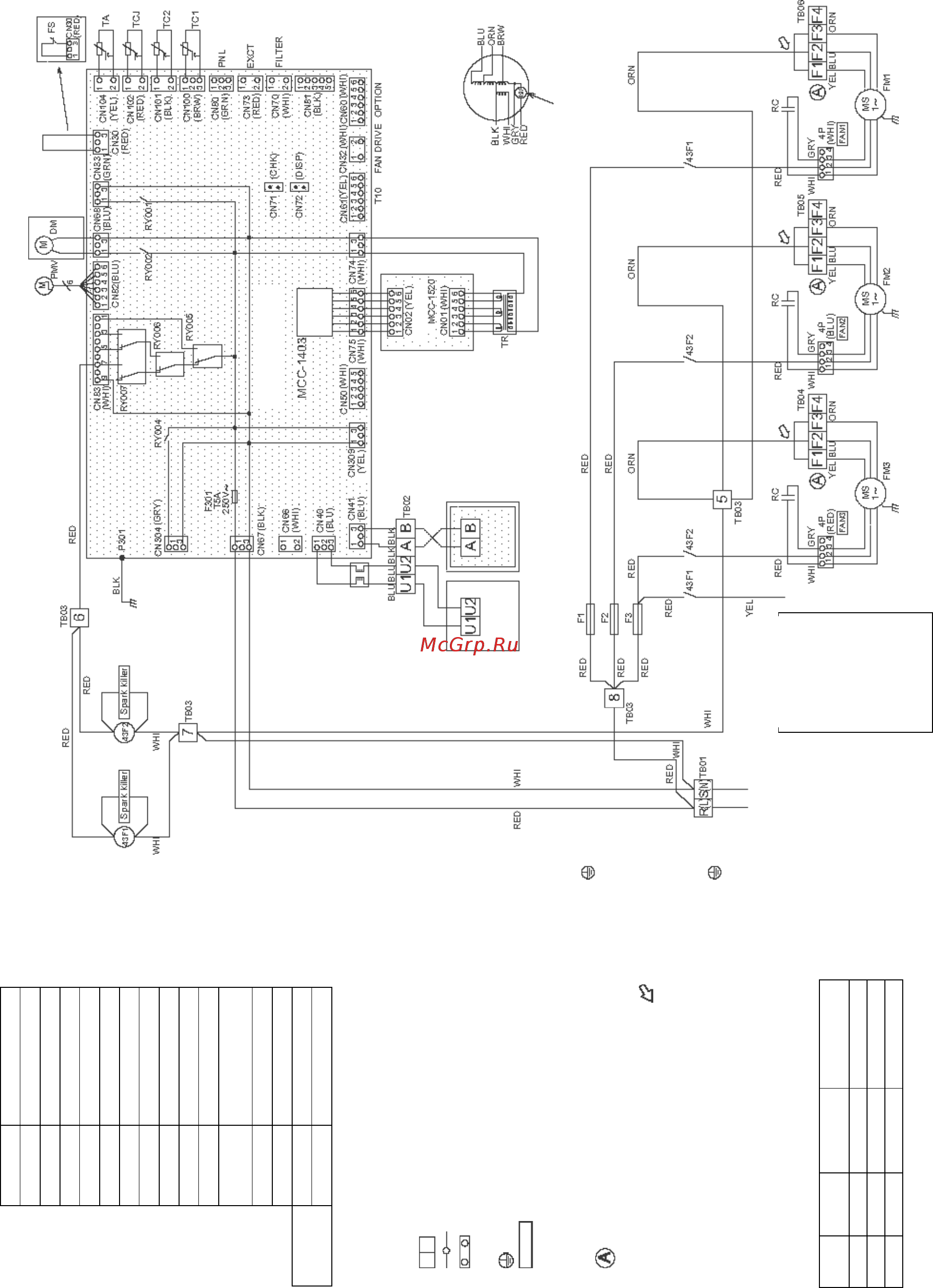 Toshiba MMU-AP0074MH-E [20/219] Control p c board for indoor unit