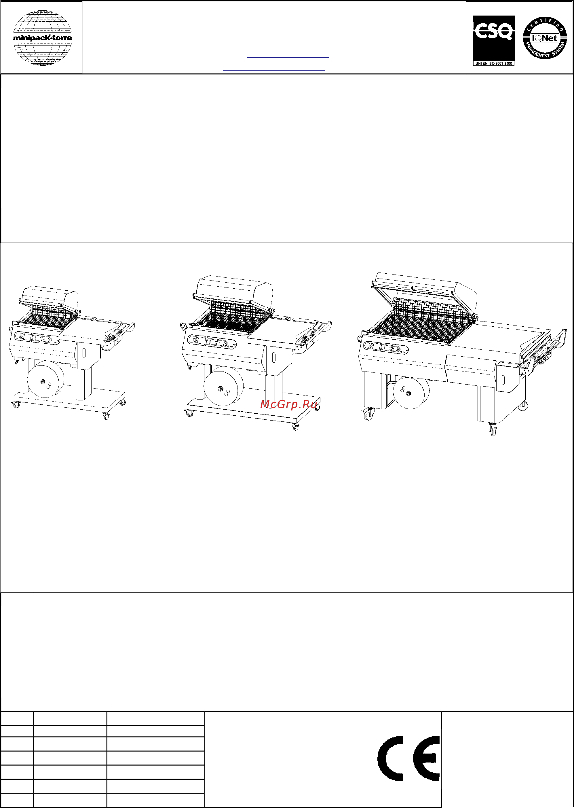 Minipack-Torre FC 76A Инструкция по эксплуатации онлайн