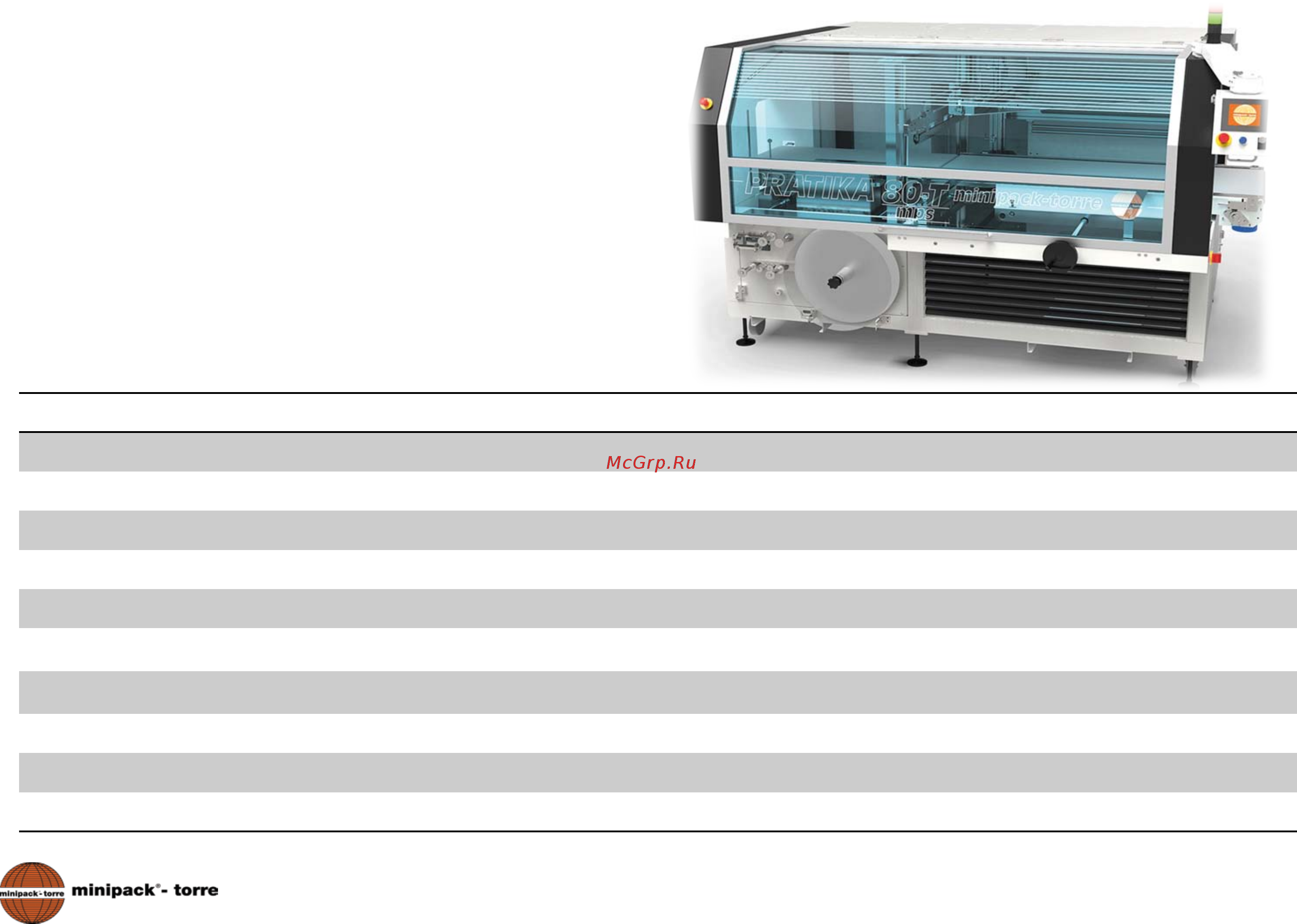 Minipack-Torre Replay 40 EVO [6/21] Pratika 80 t mps