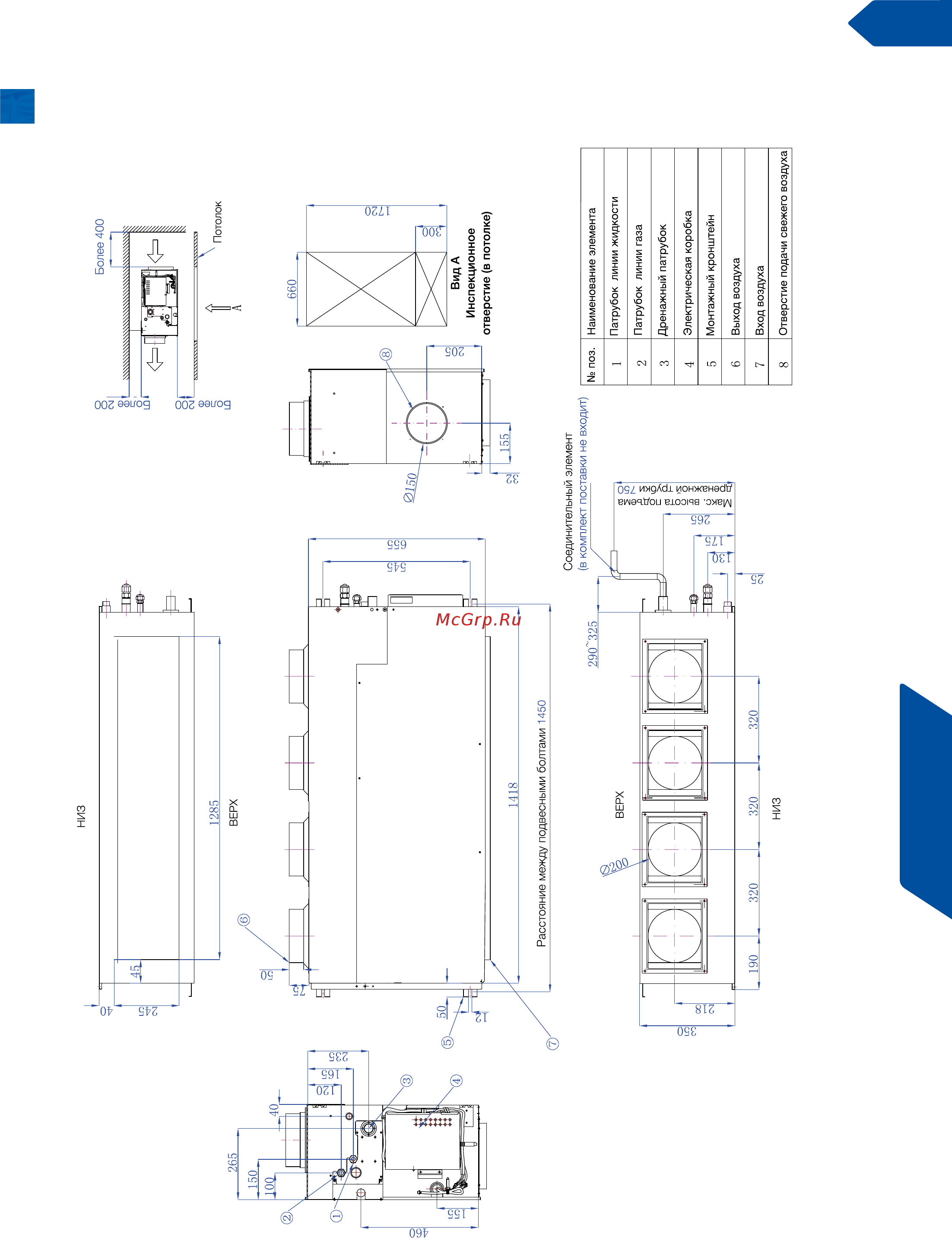 Haier AB242MCERA [137/174] Внутренние блоки mrv