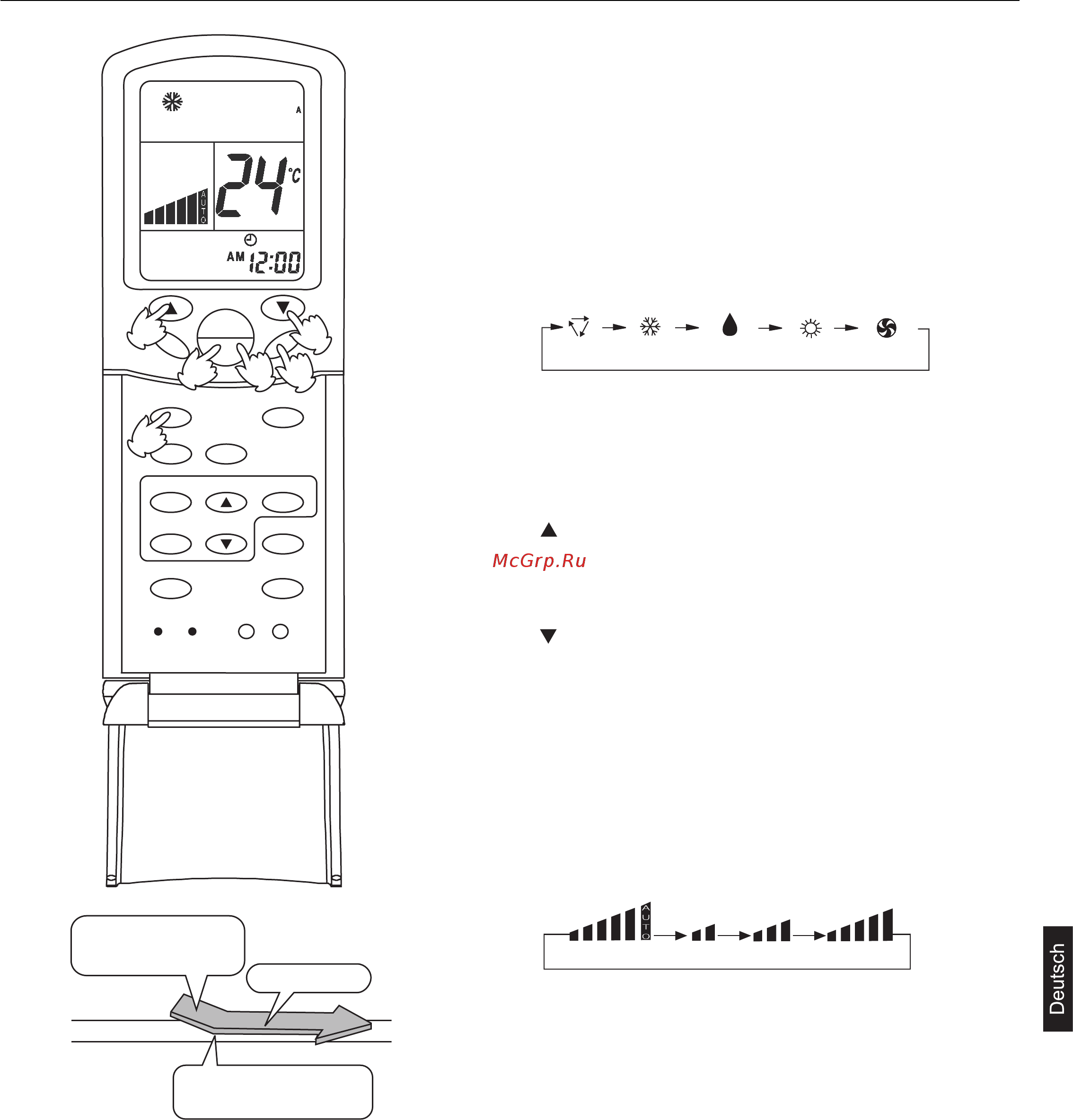 Haier AB122MCERA [141/204] Betrieb auto kühlbetrieb entfeuchtung und heizbetrieb