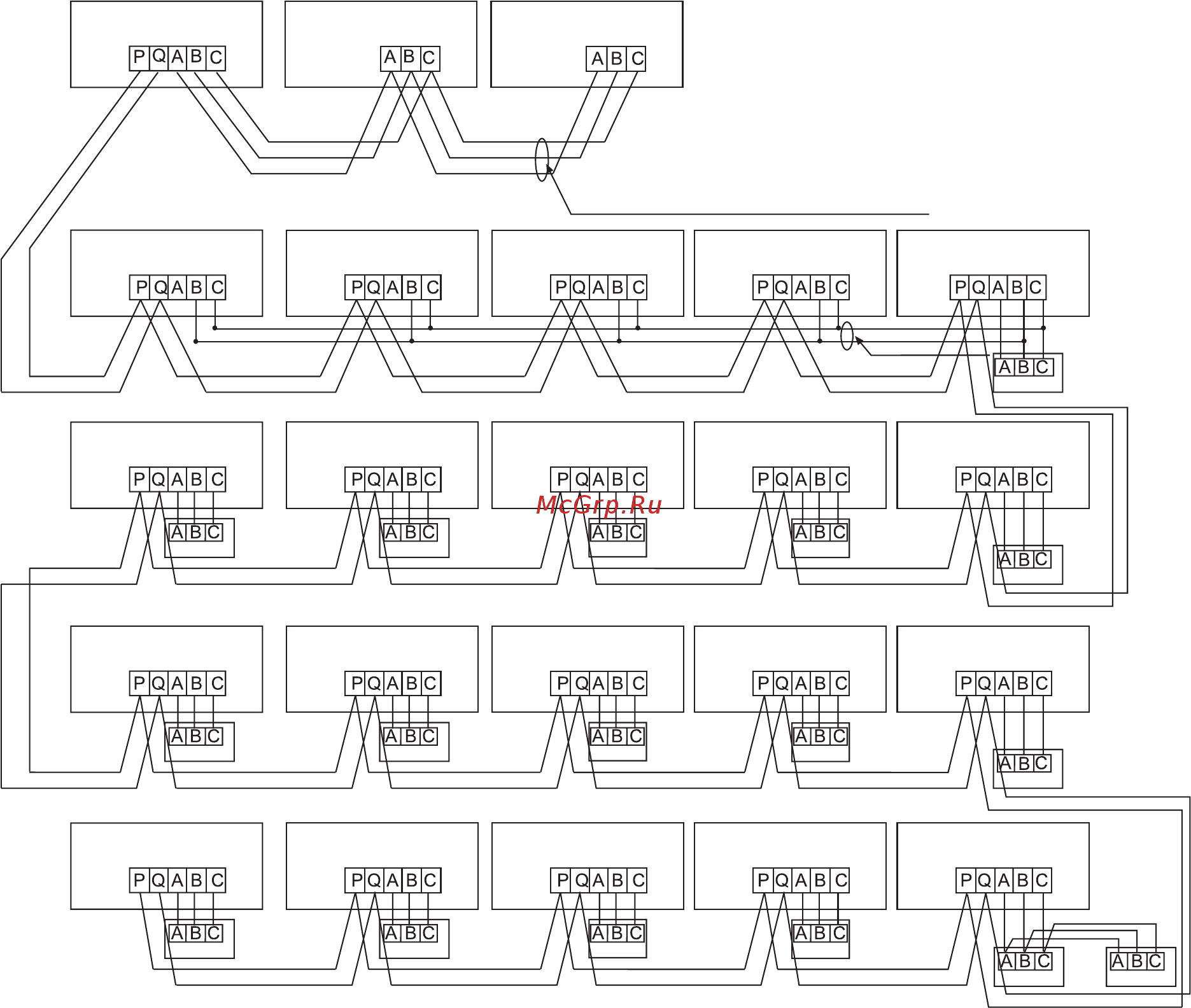 Haier AB242MCERA [198/204] Diagrama de los cableados de comunicación