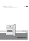 Liebherr FKv 503 Инструкция по эксплуатации