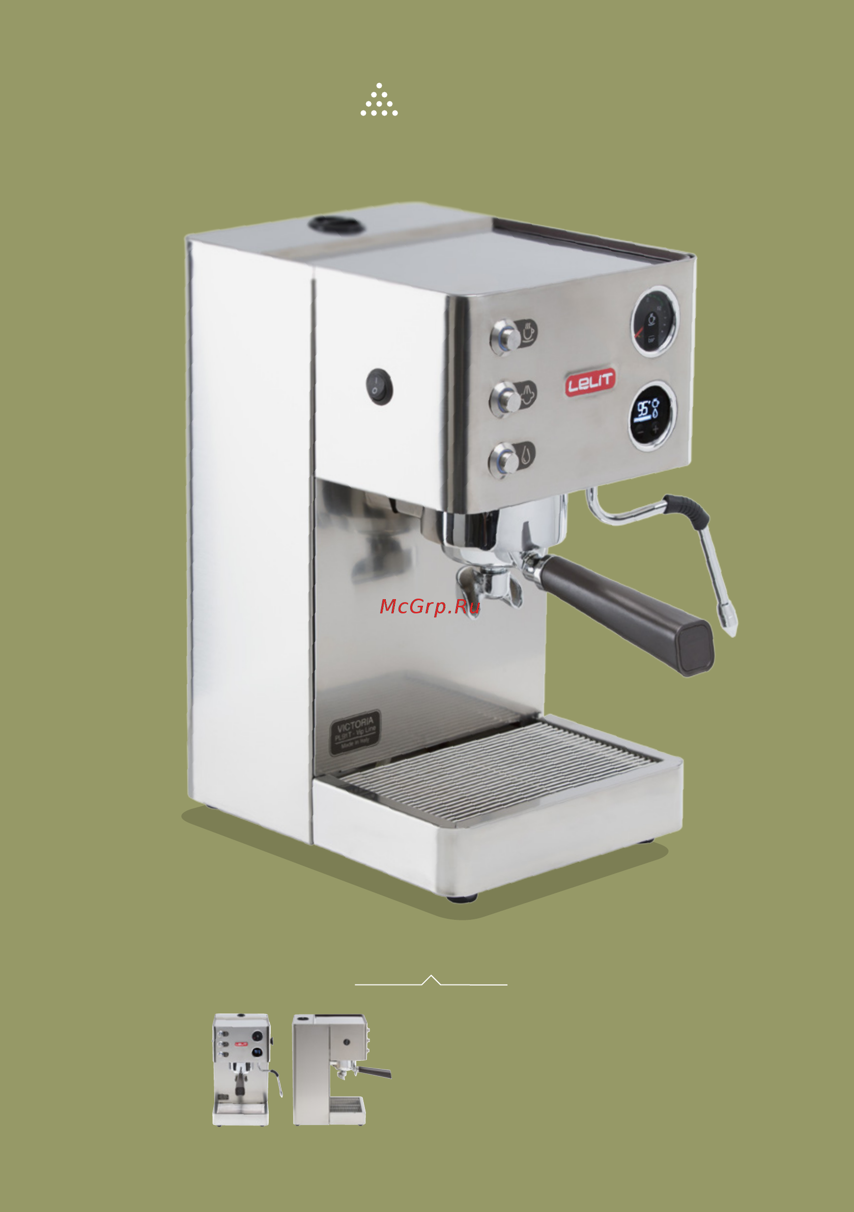 Lelit Mara PL62W [29/80] Молотый кофе
