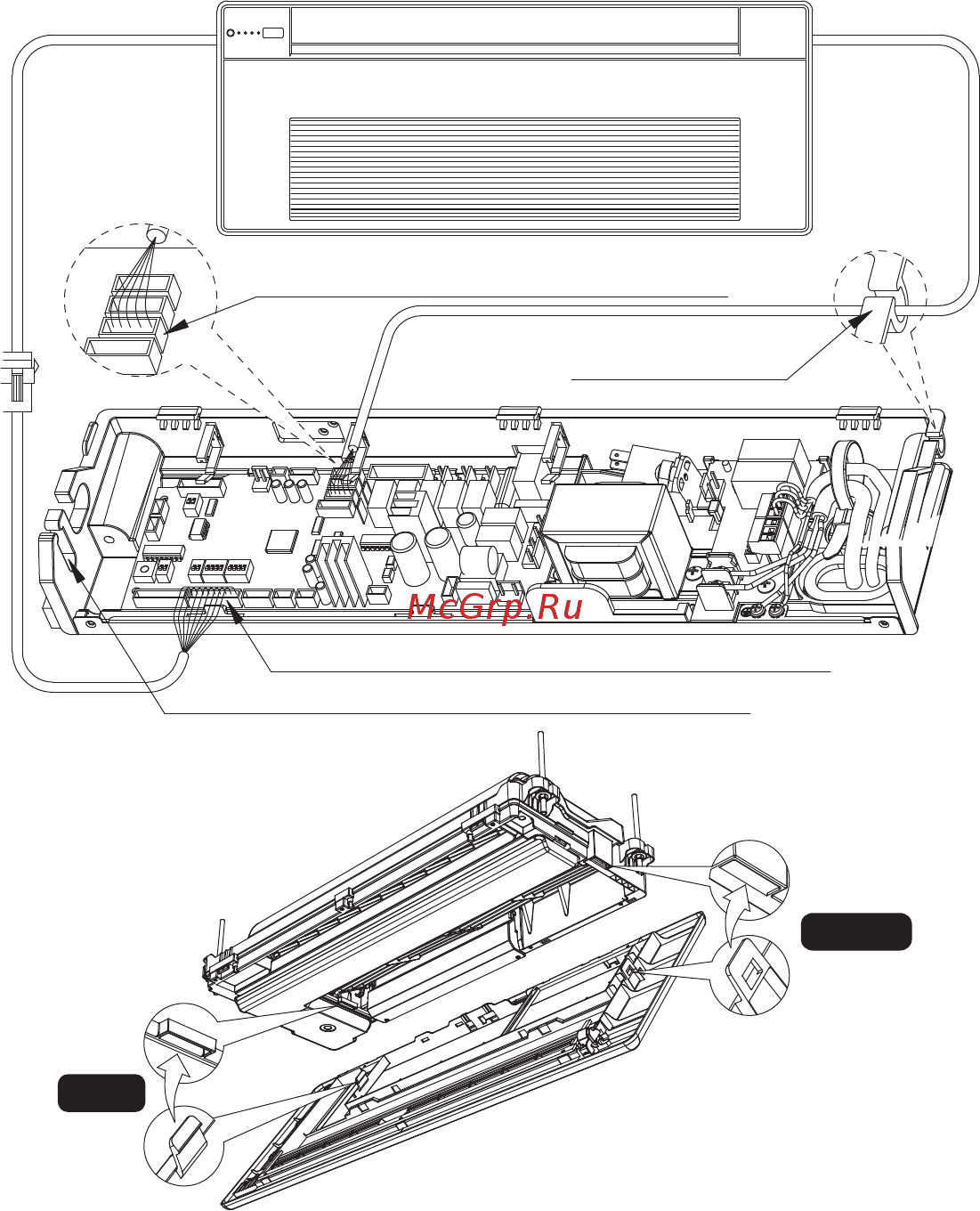Lessar LSM-H28B1CIA2 [12/32] Монтаж компонентов