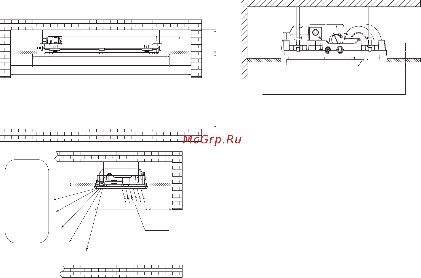 Lessar LSM-H28B1CIA2 [9/32] Сервисное пространство