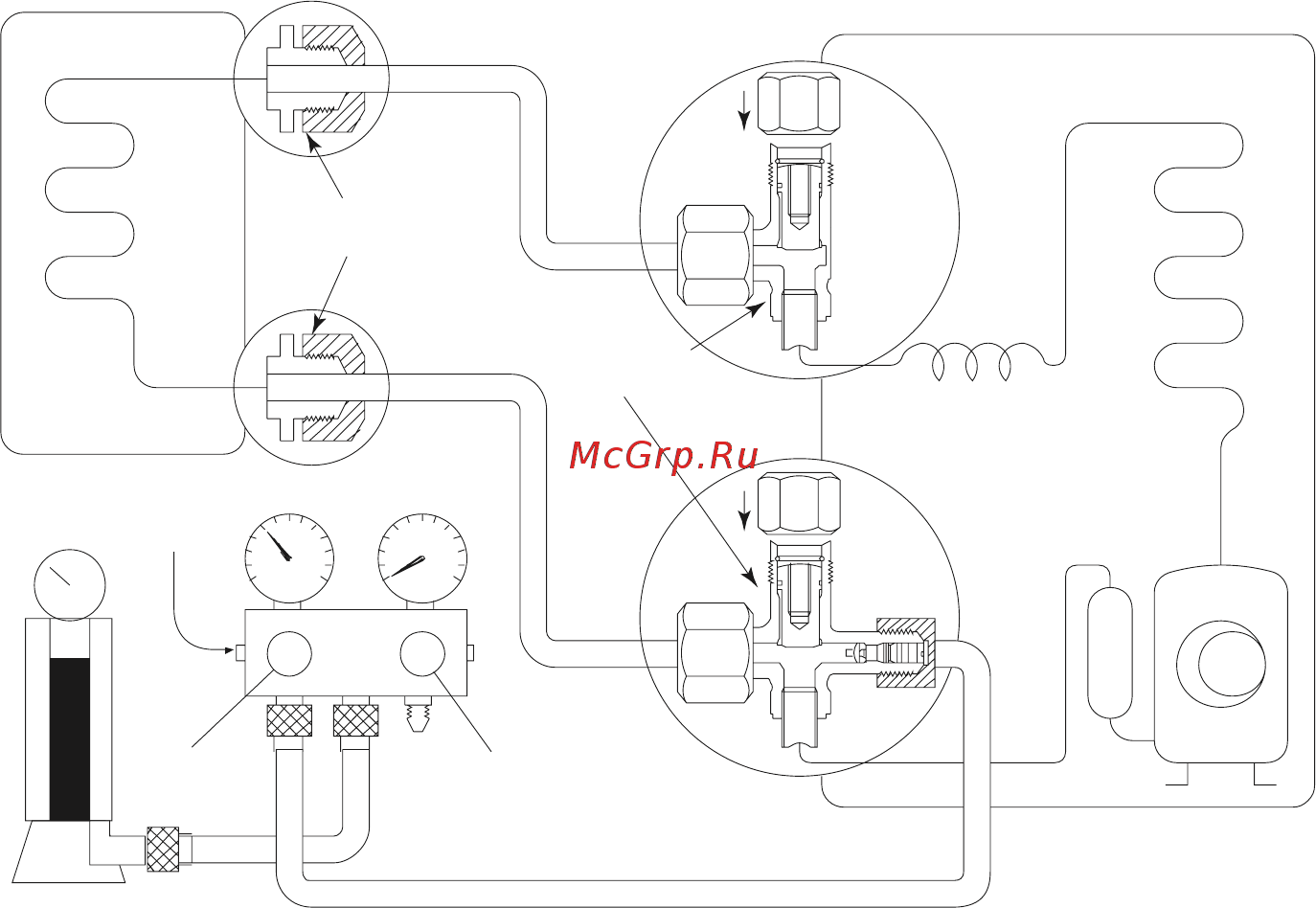Lessar LU-2HE14FMA2 [46/64] Заправка