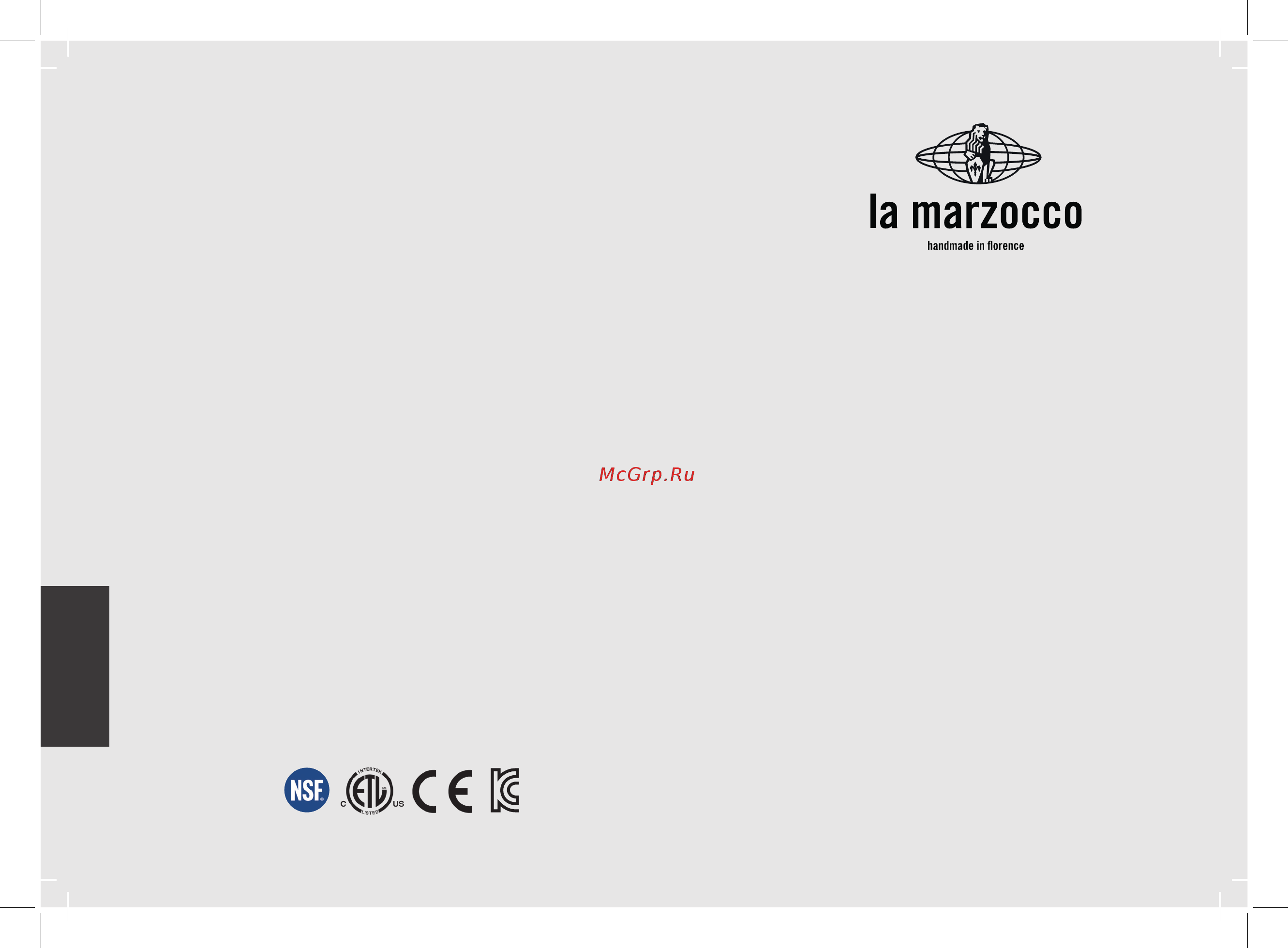 La Marzocco Linea Mini MP 1 Gr нерж. сталь [30/140] Linea mini