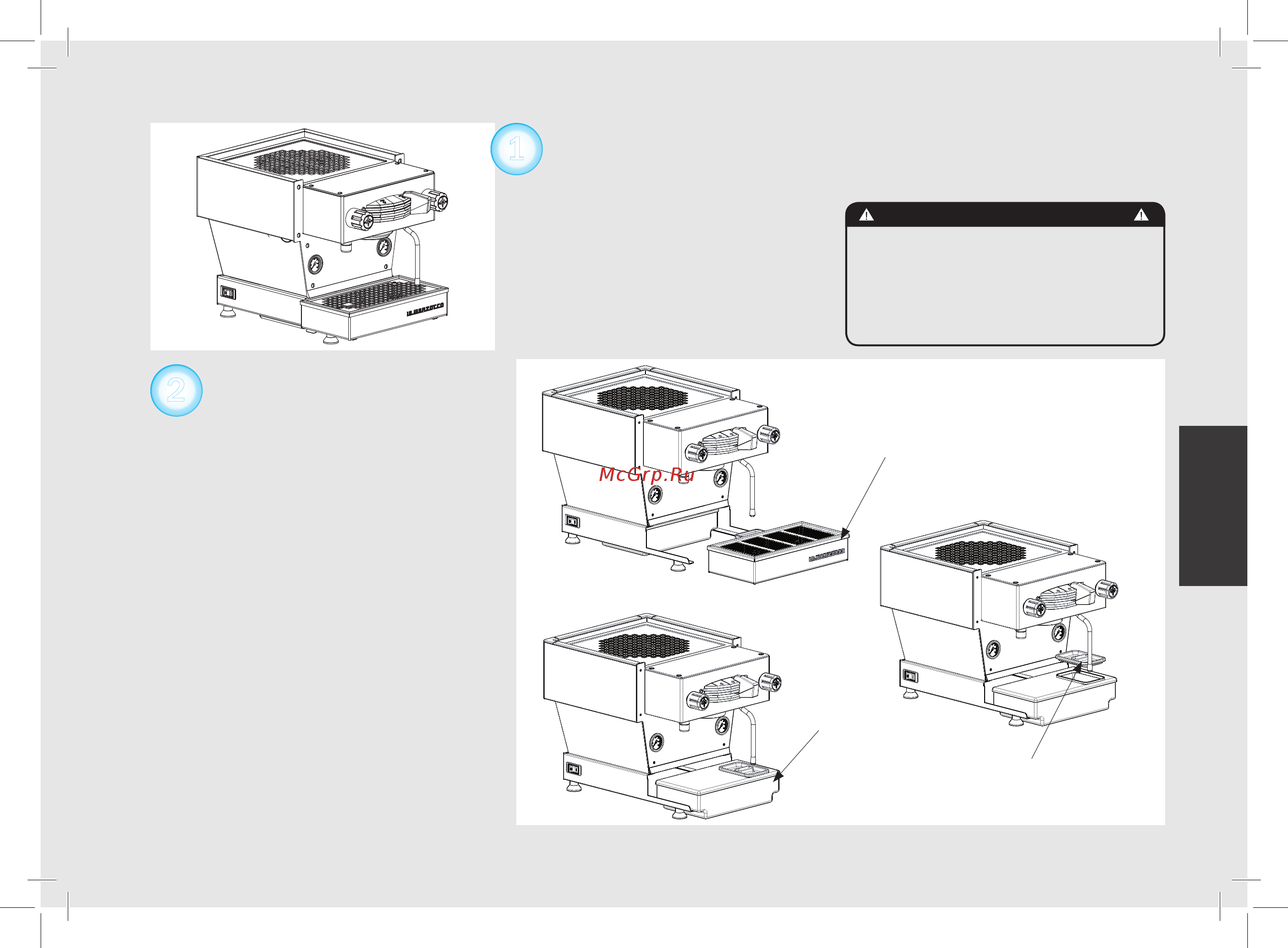 La Marzocco Linea Mini MP 1 Gr нерж. сталь [75/140] 中文