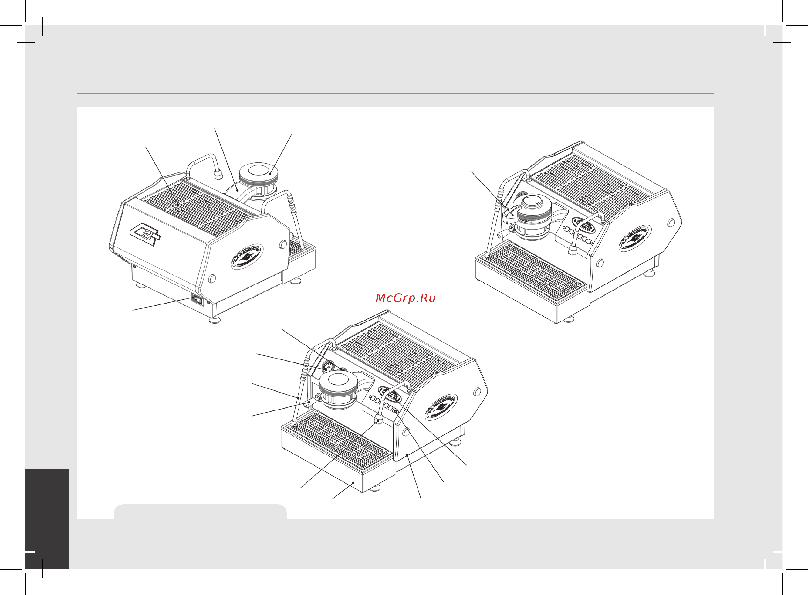 La Marzocco GS 3 AV 1 Gr [6/56] Описание кофемашины
