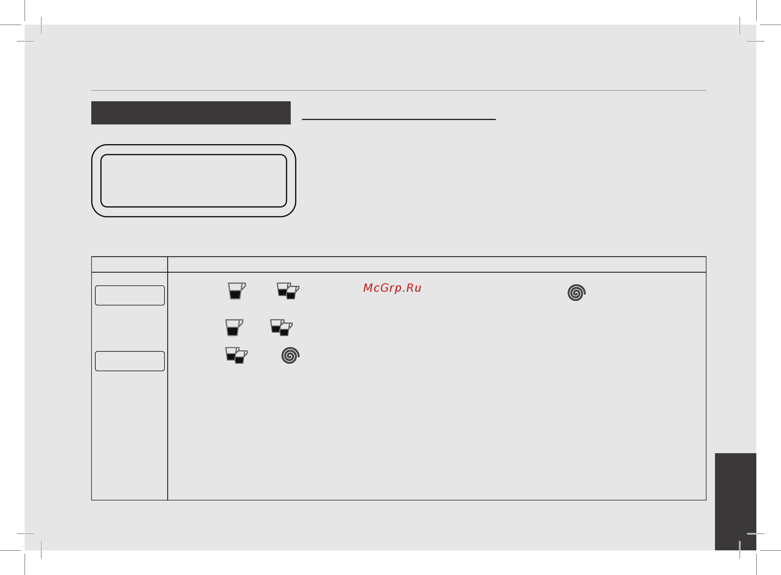 La Marzocco Linea PB AV 2 Gr [29/84] Set t i ngs