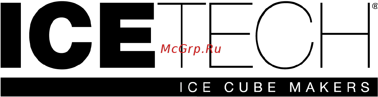 Ice Tech GR140W Инструкция по эксплуатации онлайн