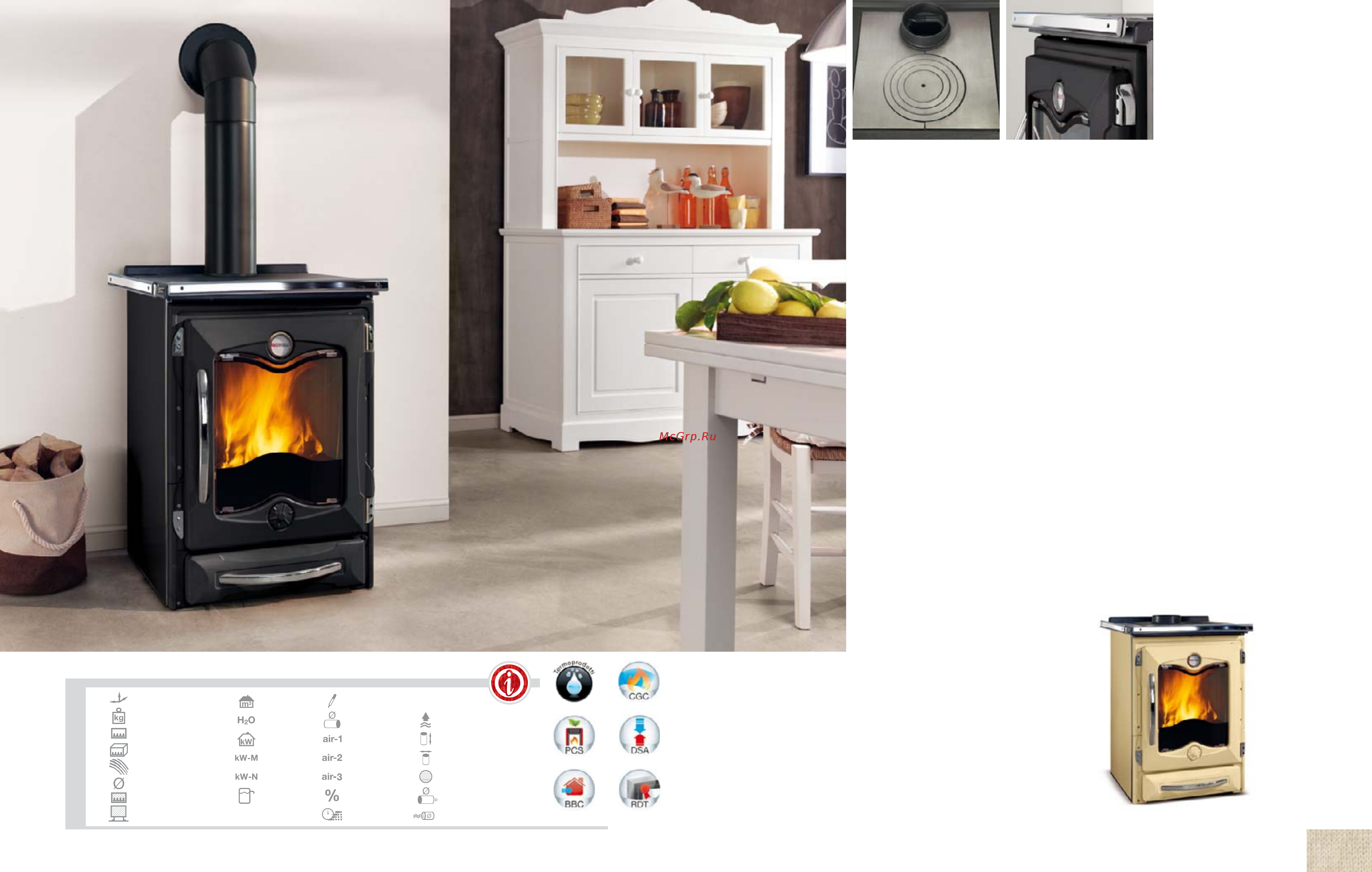 La Nordica Loriet S D.S.A [127/145] Termocucinotta evo d s a