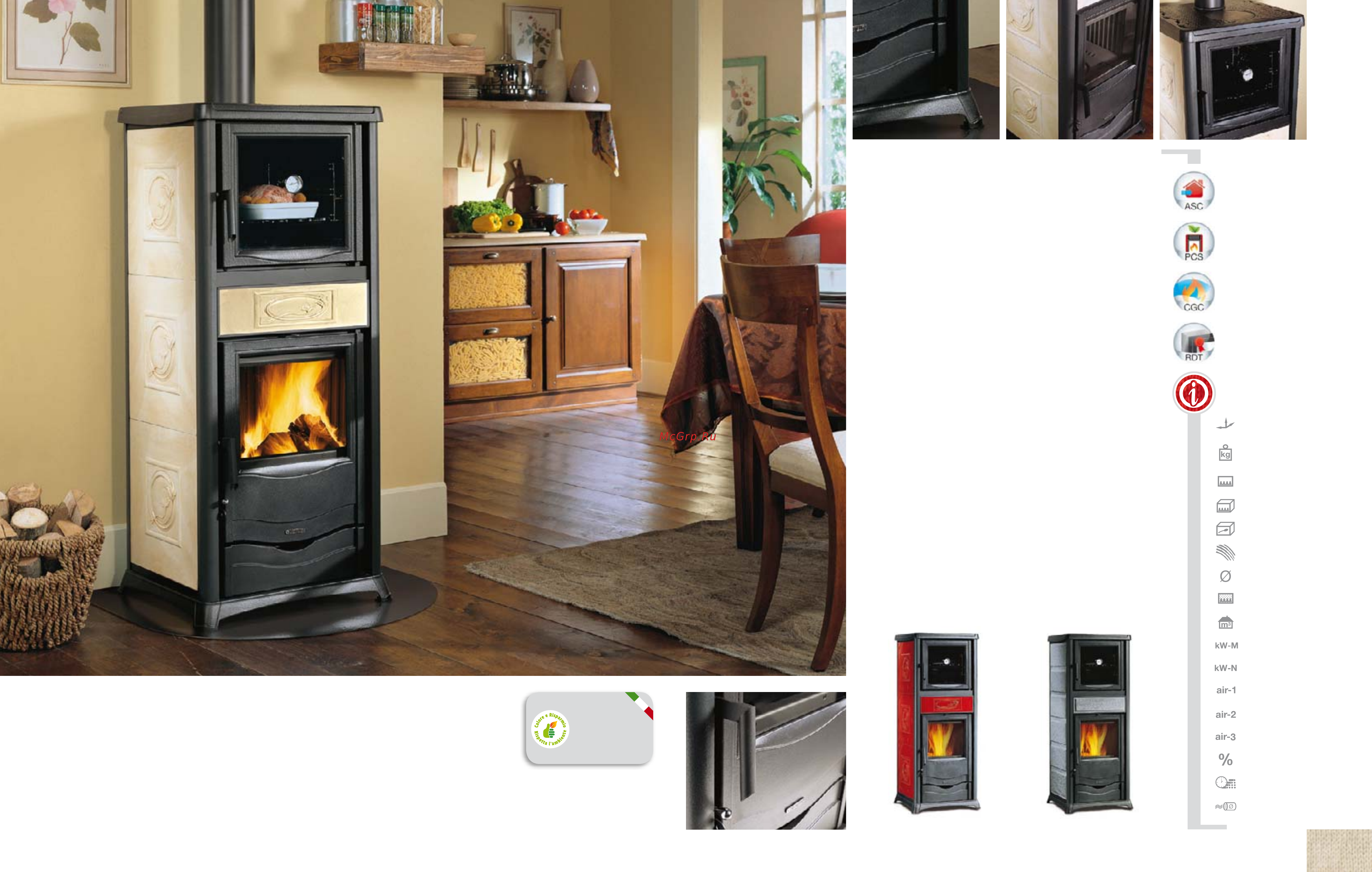 La Nordica Loriet S D.S.A [84/145] Rossella plus forno evo