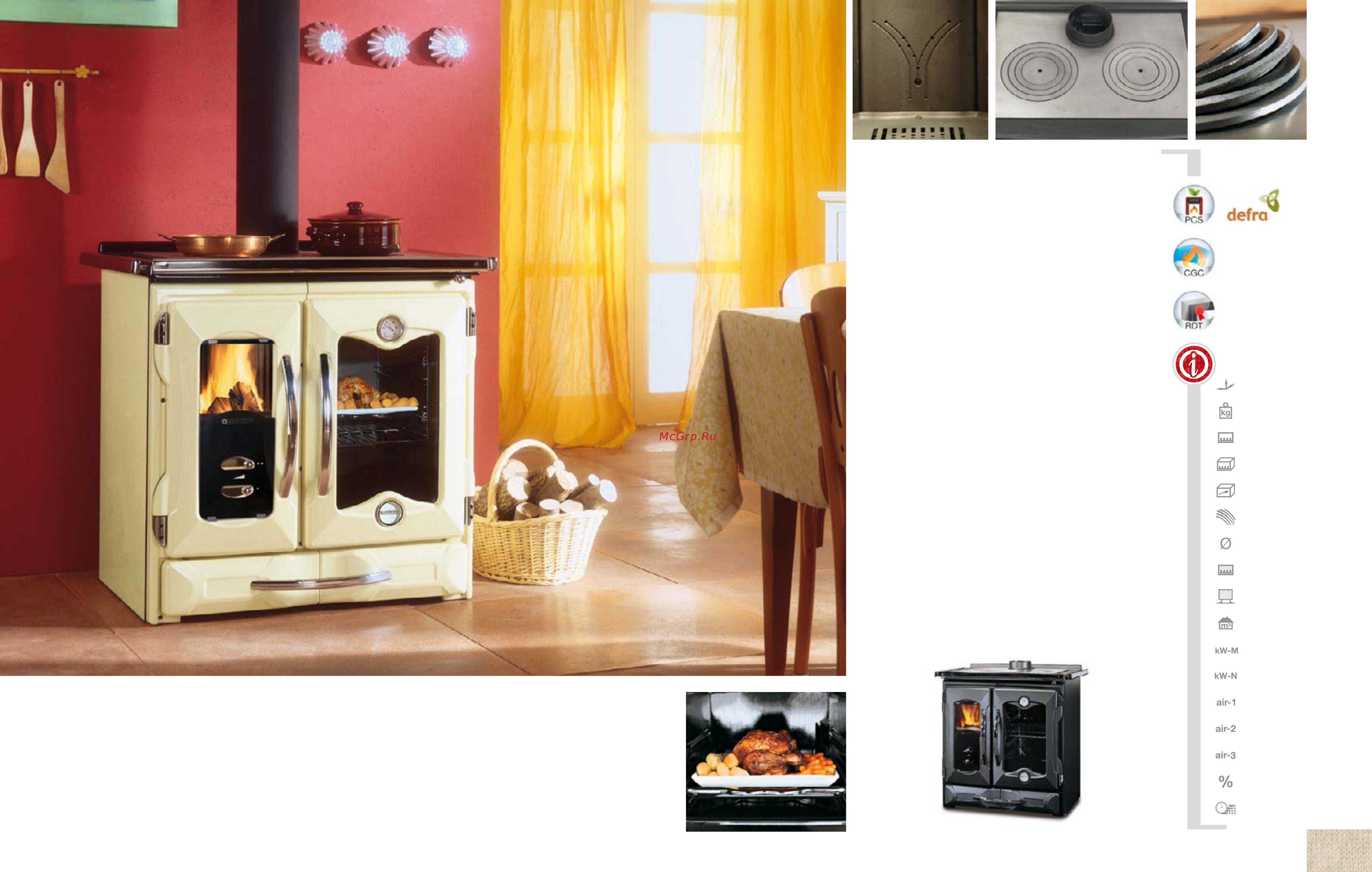 La Nordica Loriet S D.S.A [98/145] Cucine a legna