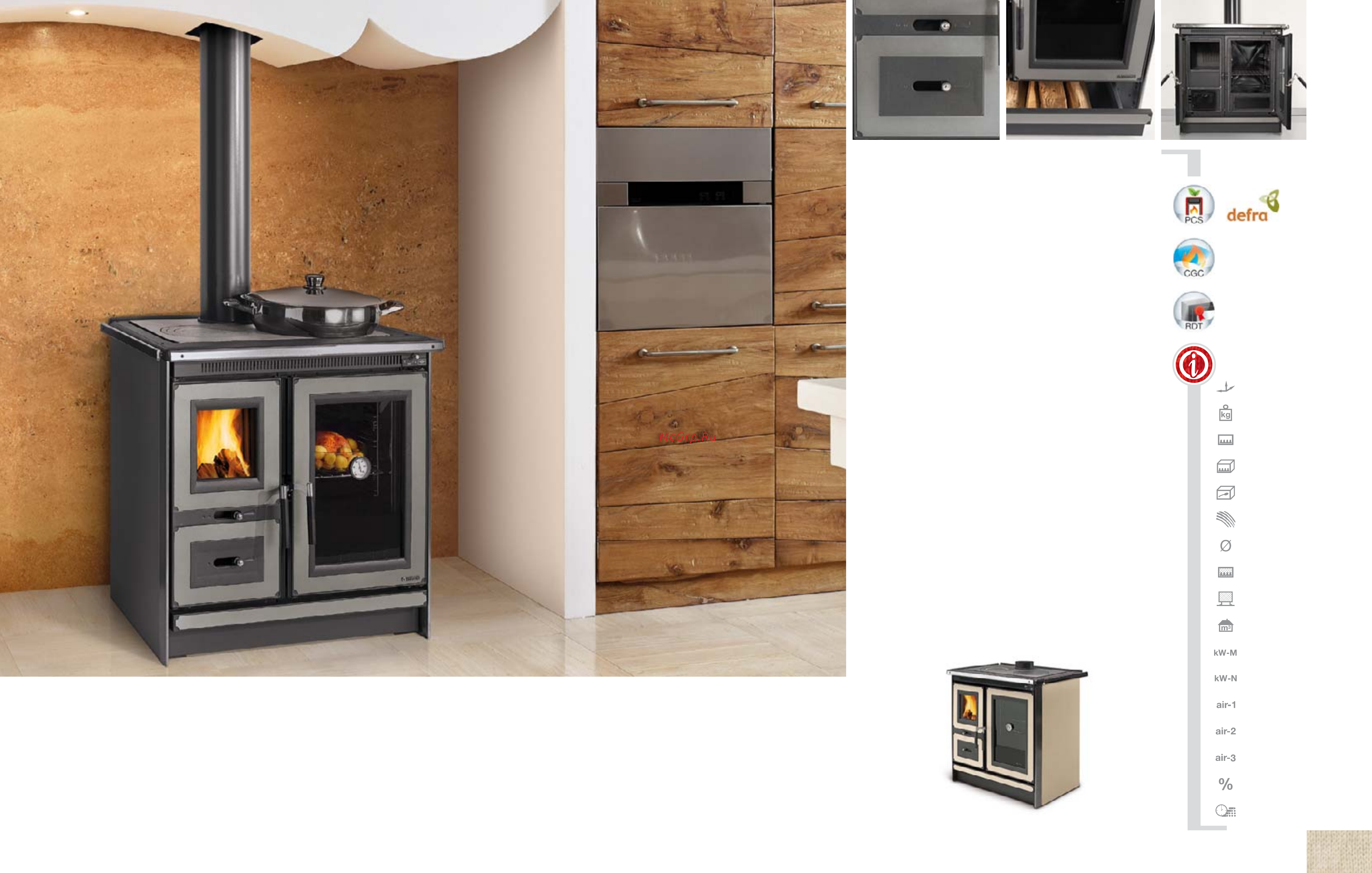 La Nordica Helga Pietra [99/145] Cucine a legna