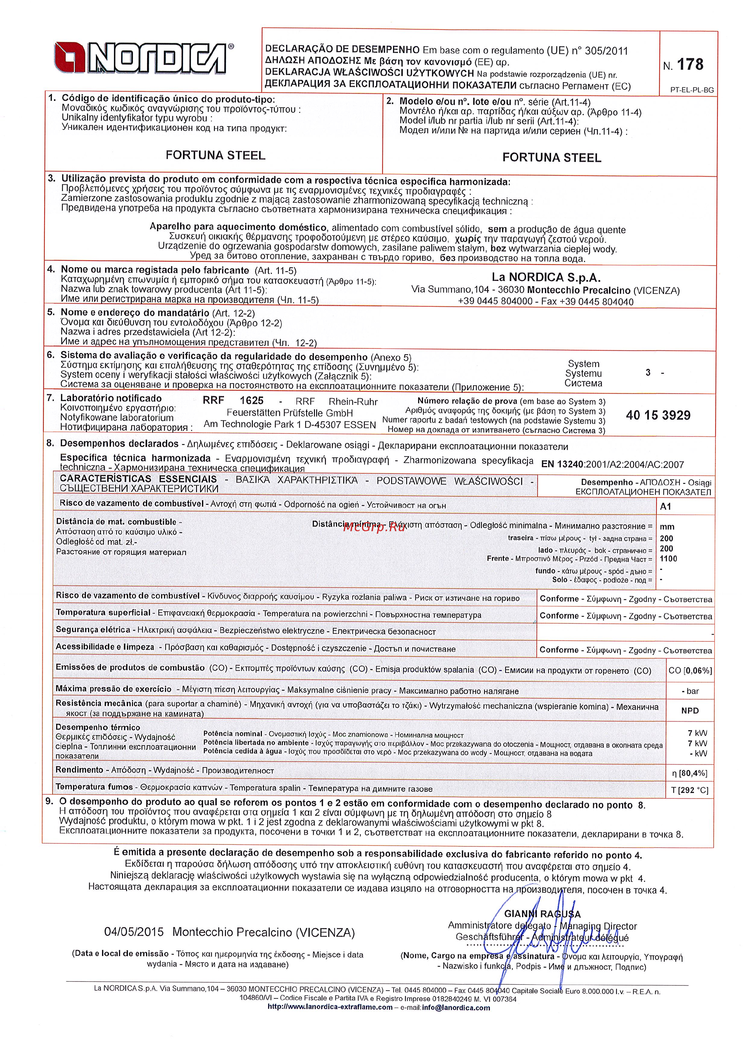 La Nordica Fortuna Steel [2/6] 05 2015 montecchio precalcino vicenza