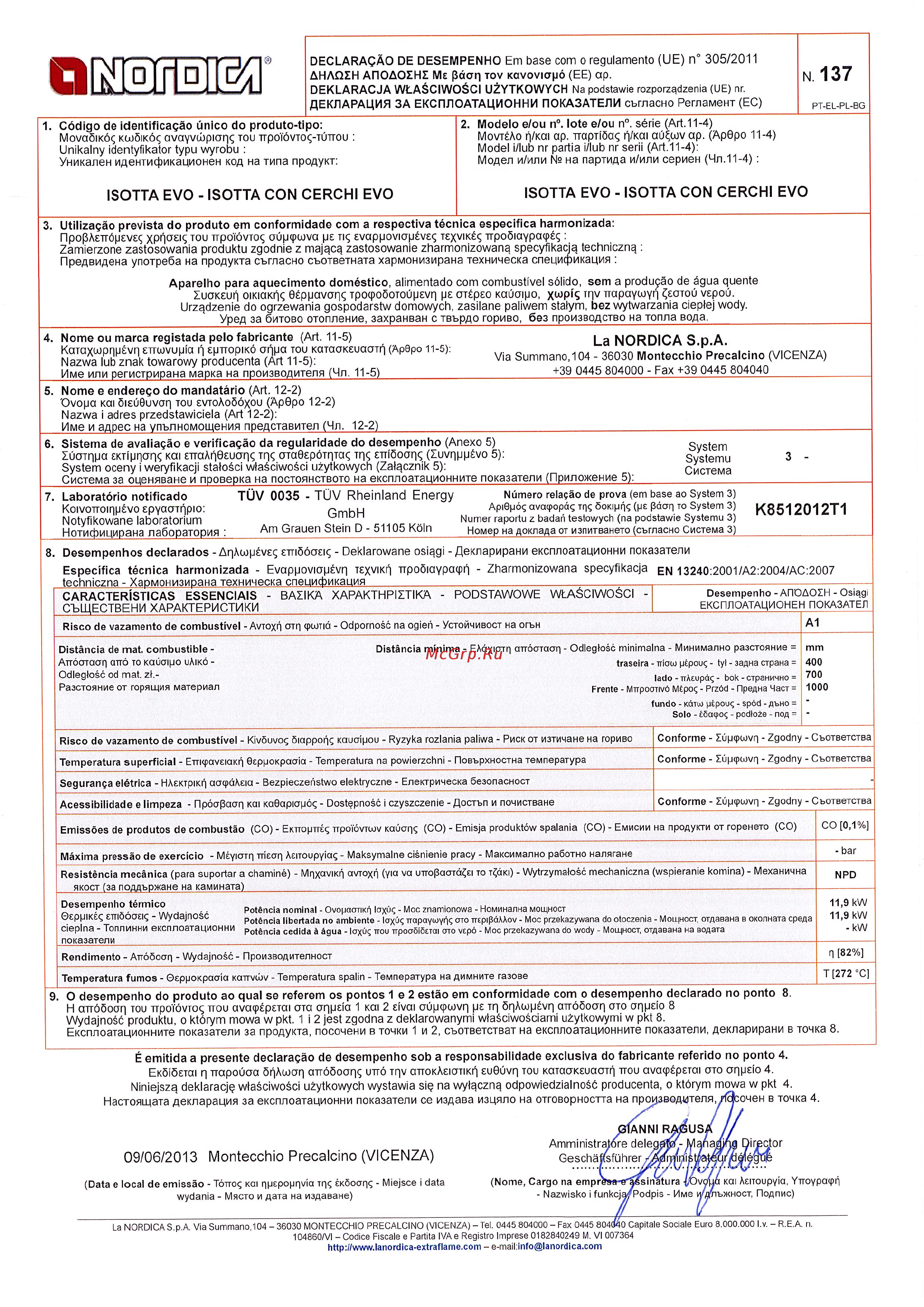 La Nordica Isotta Evo [2/6] K8512012t1