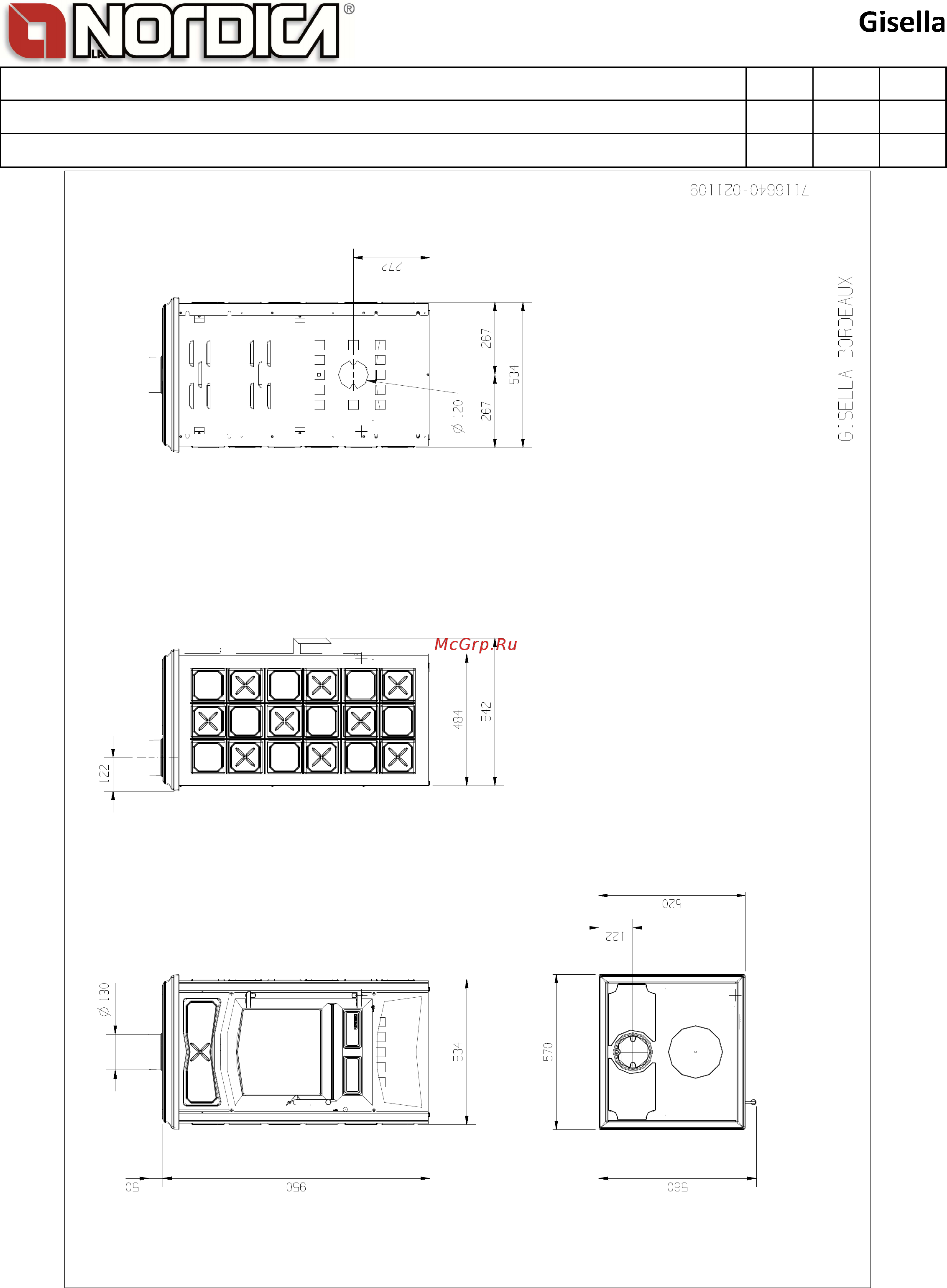 La Nordica Gisella белая [2/2] Optional