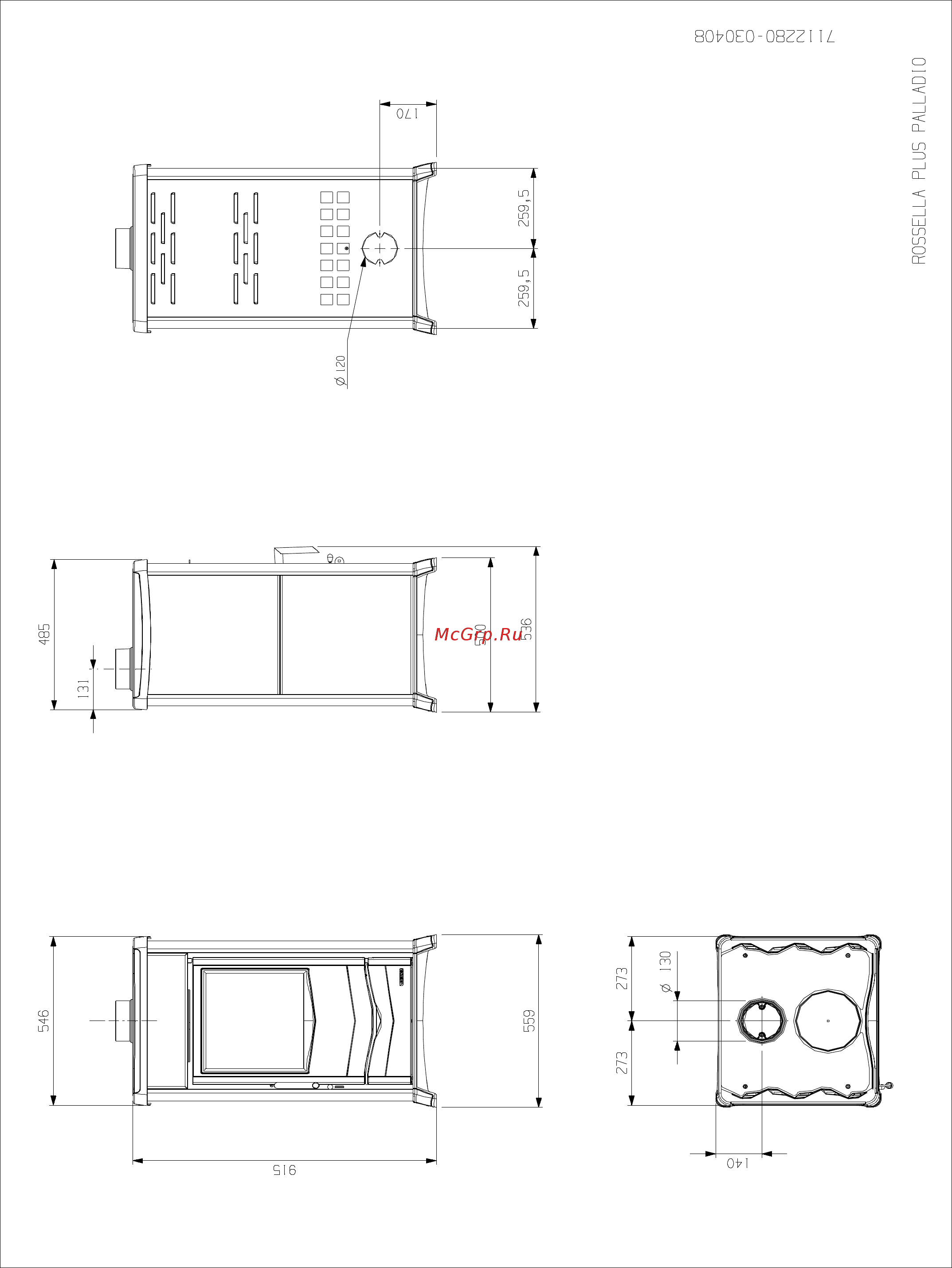 La Nordica Rossella Plus Natural Stone Технический паспорт онлайн [2/2] 279475
