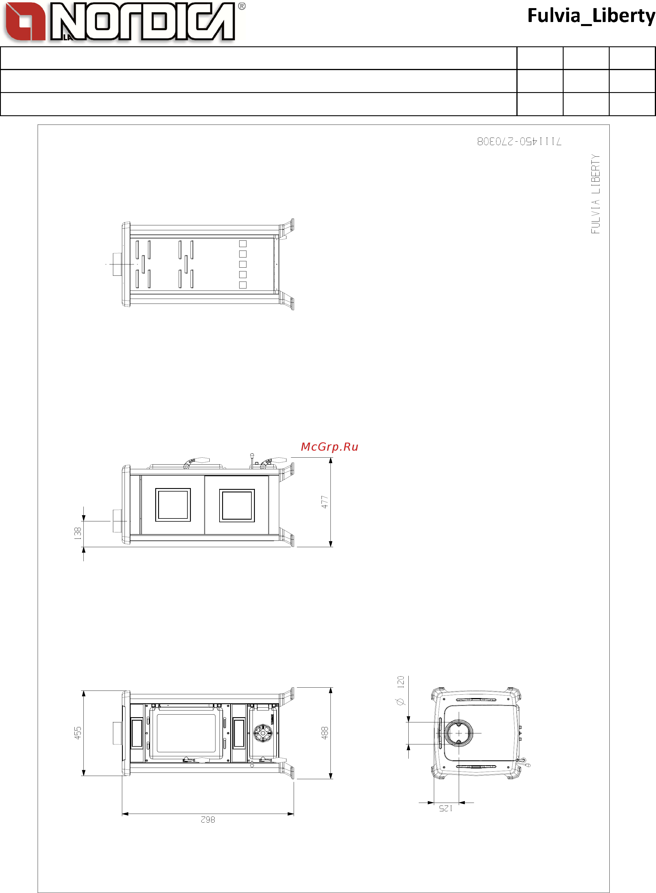 La Nordica Fulvia Natural Stone Технический паспорт онлайн [2/4] 279479