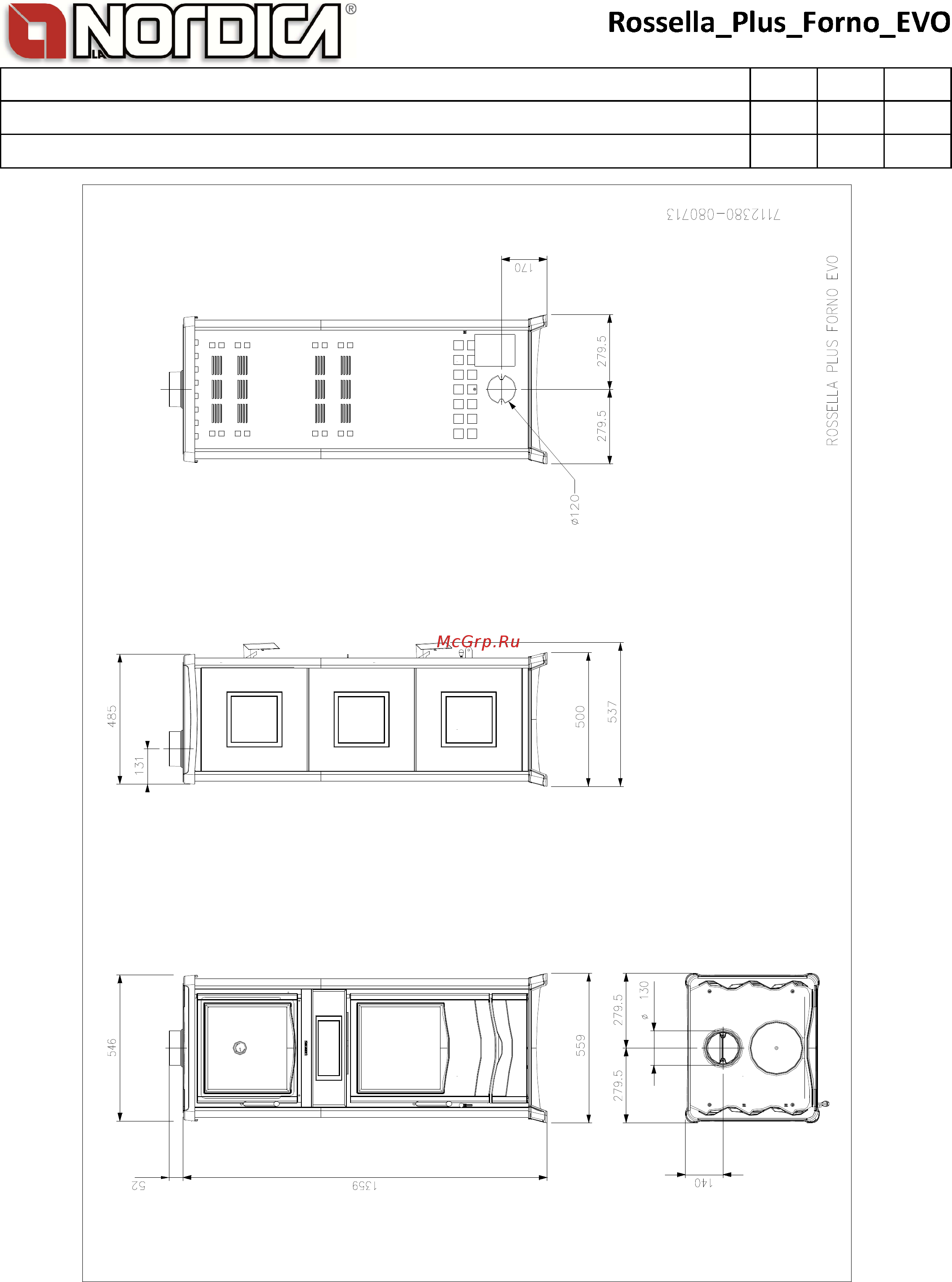 La Nordica Rossella Plus con Forno Evo Natural Stone [2/4] Optional