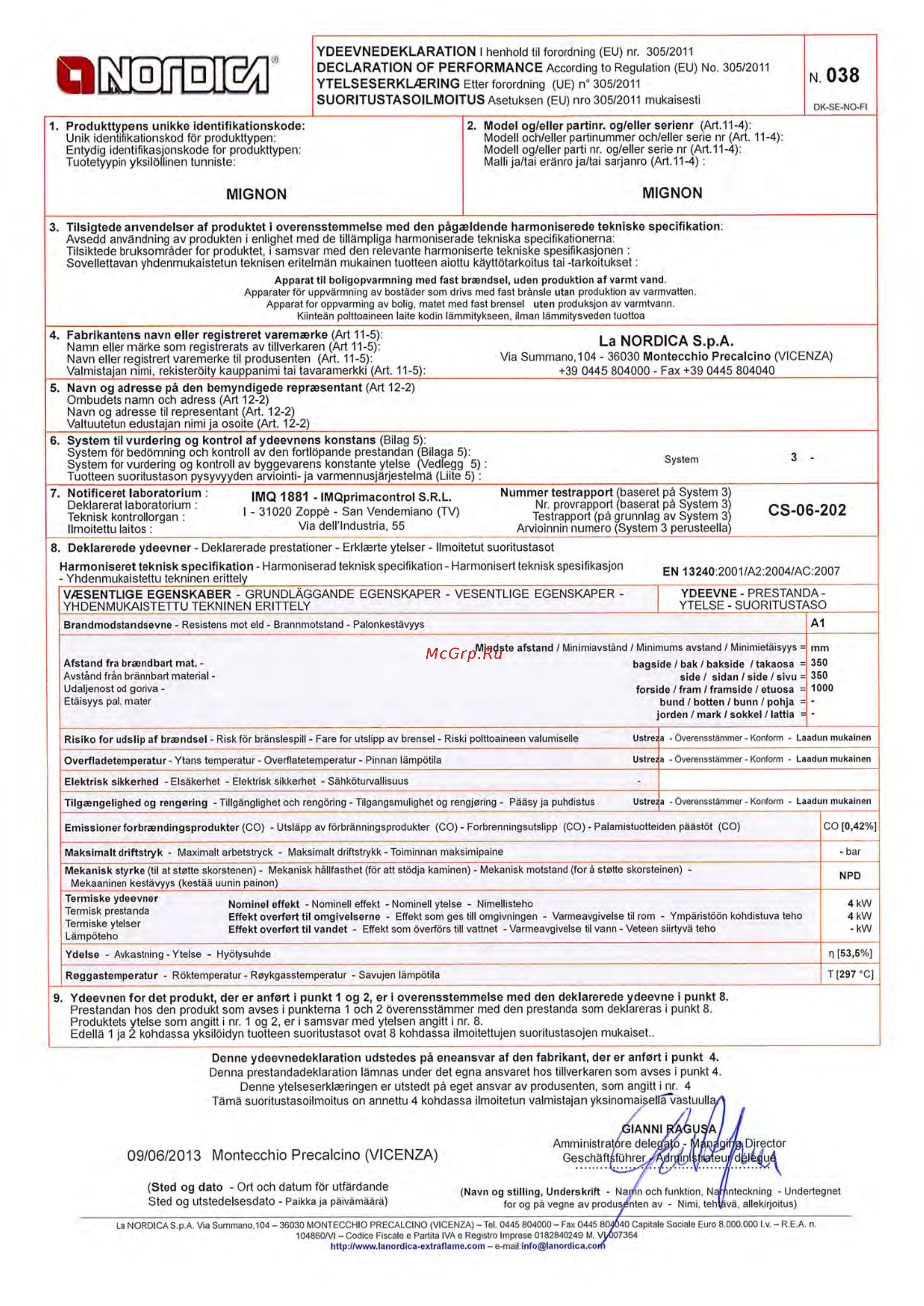 La Nordica Mignon капучино [5/6] 06 2013 montecchio precalcino vicenza