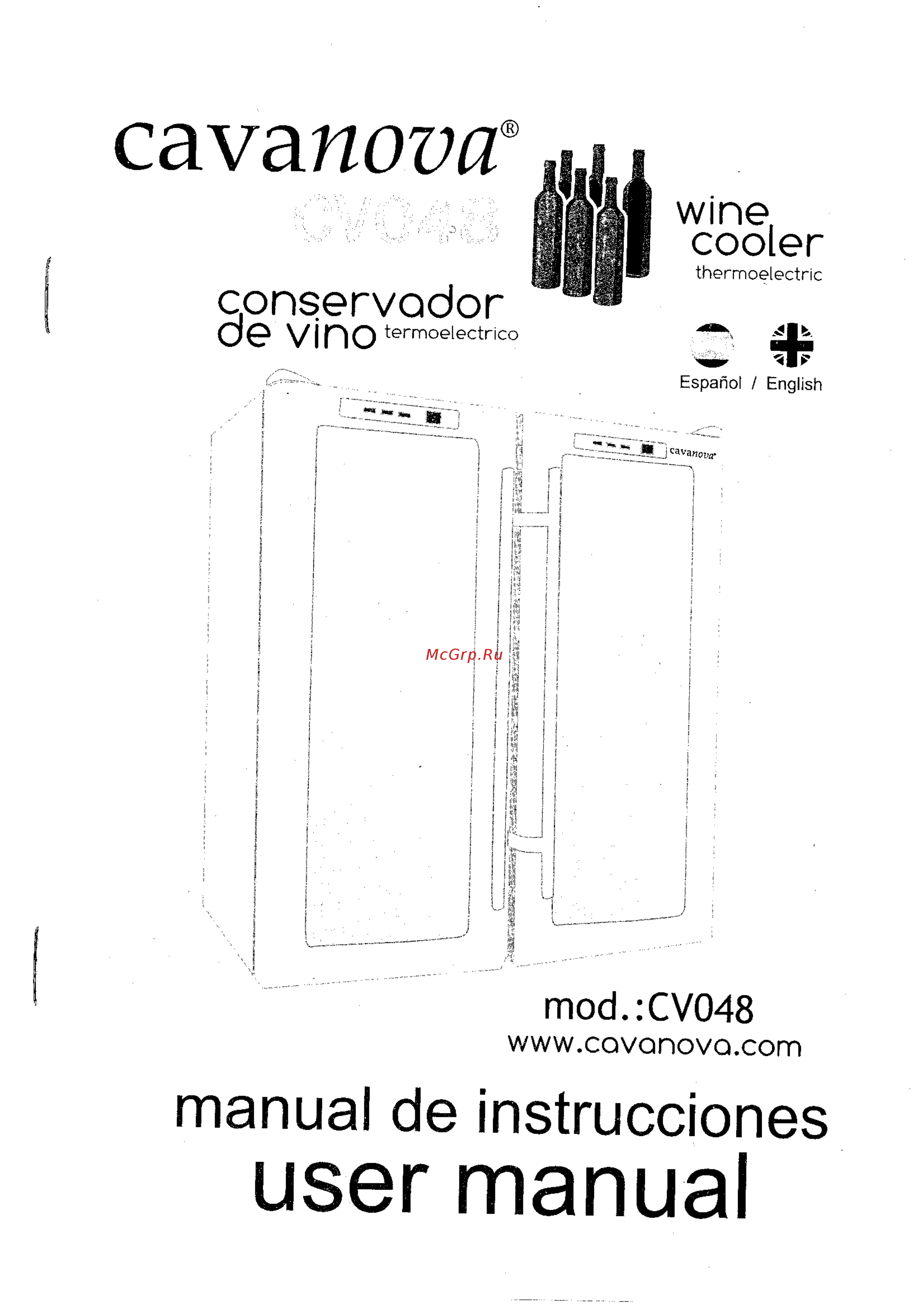 Cavanova CV048C Инструкция по эксплуатации онлайн