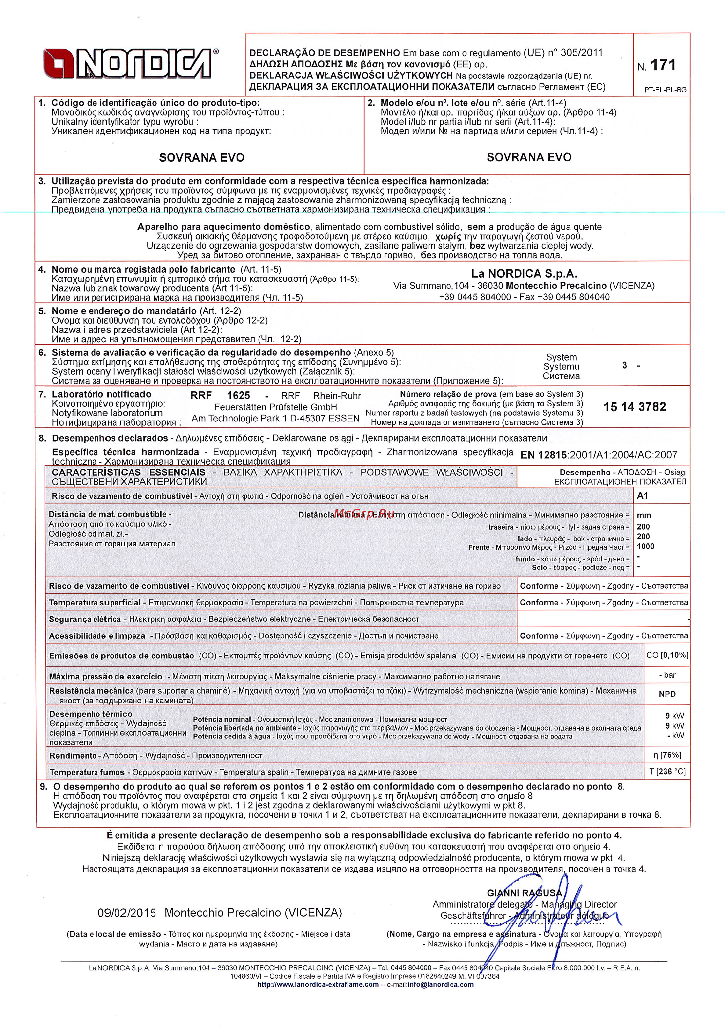 La Nordica Sovrana Evo [6/6] 02 2015 montecchio precalcino vicenza