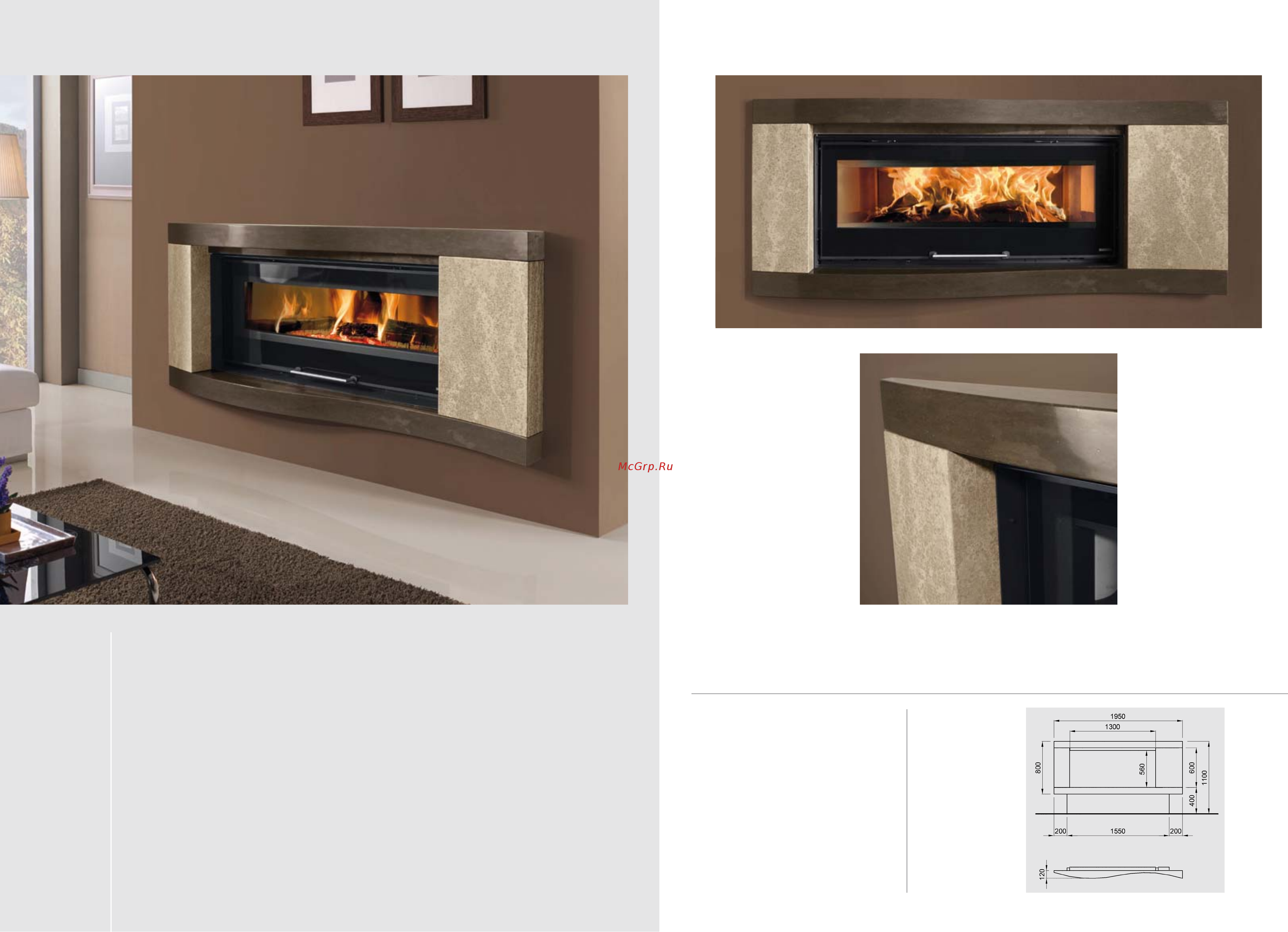 La Nordica Focolare 80 Bifacciale Hybrid [17/91] Rivestimento astico