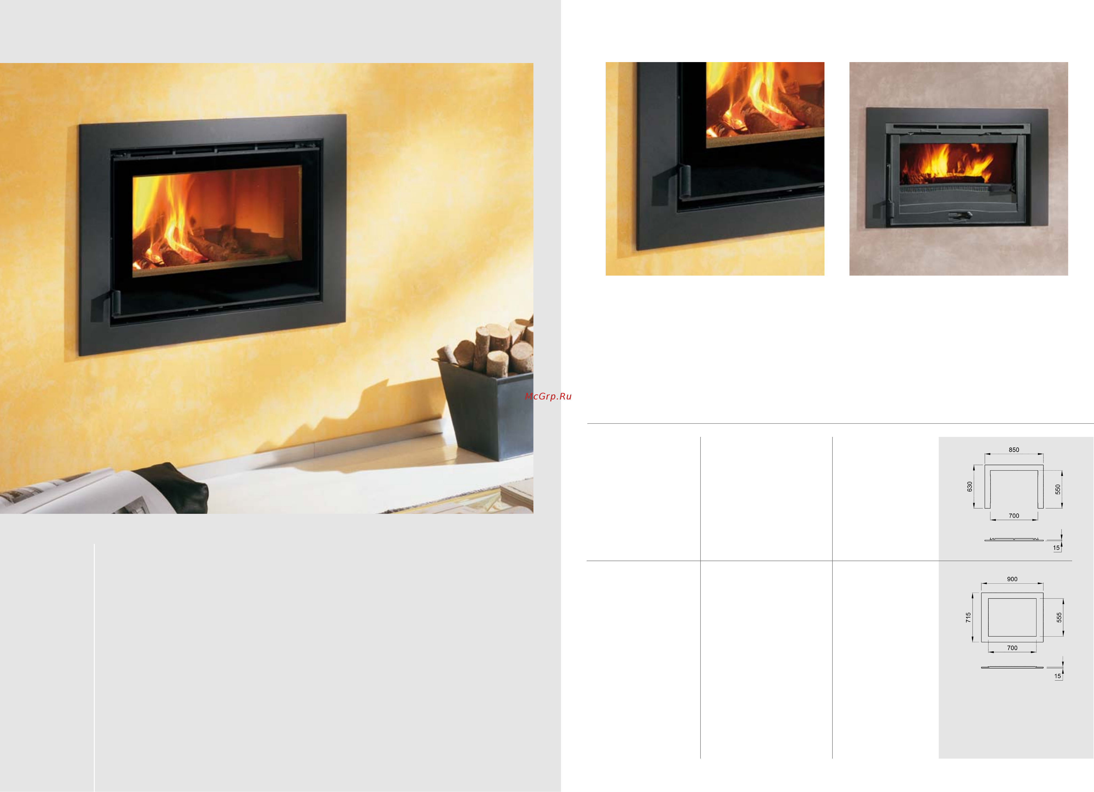 La Nordica Inserto 100 Crystal Ventilato [25/91] Cornice steel