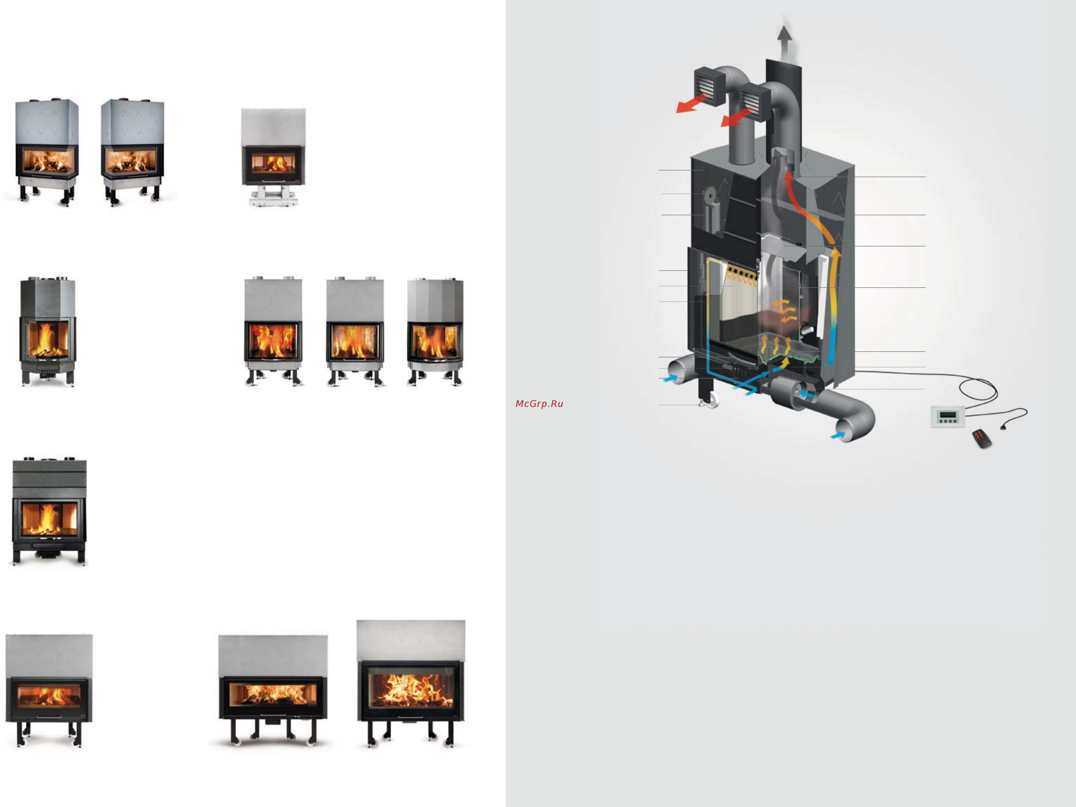 La Nordica Inserto 100 Crystal Ventilato [60/91] Monoblocchi legna
