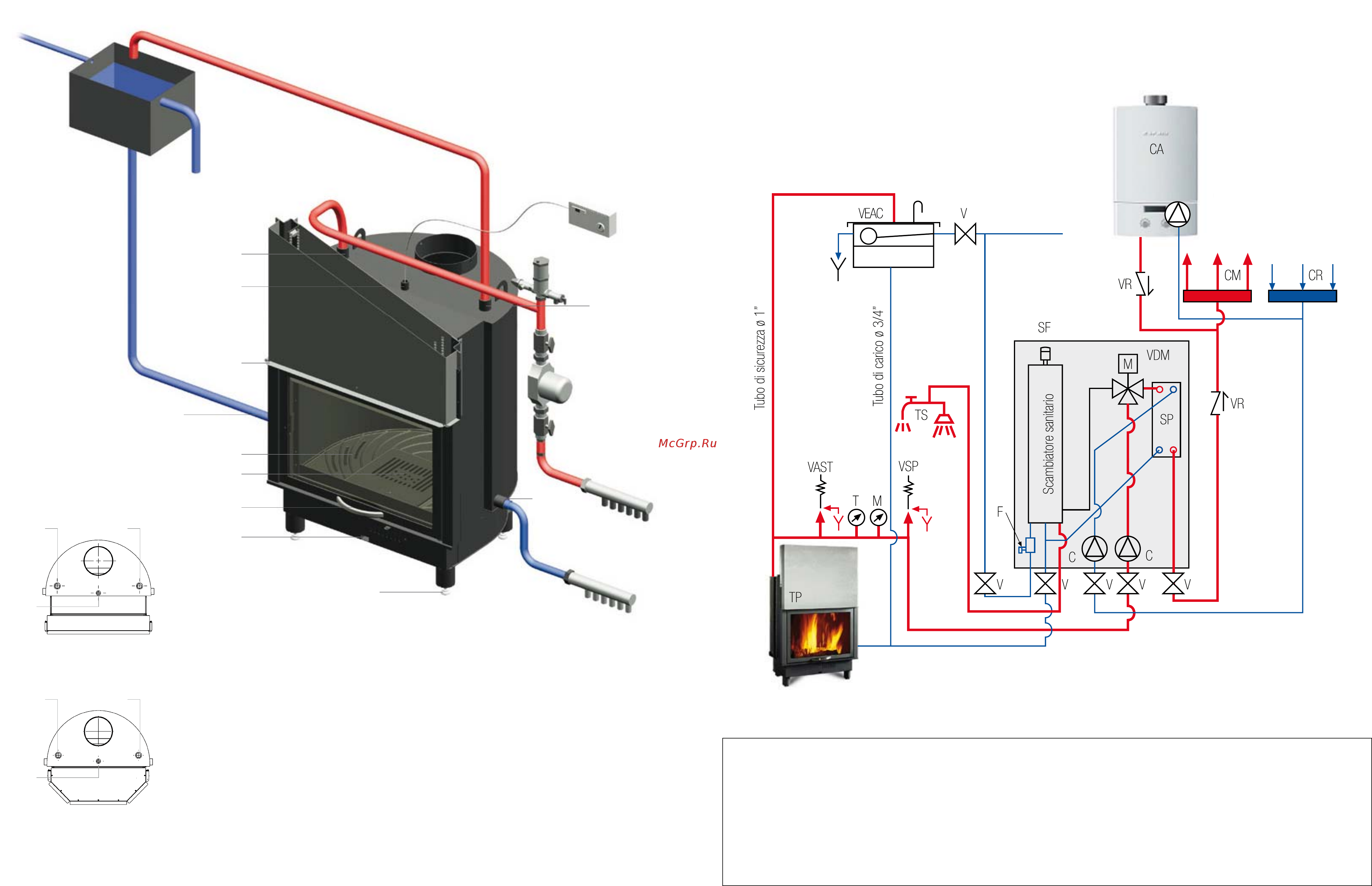 La Nordica Inserto 70 Ventilato Prismatico [72/91] Termocamini impianto