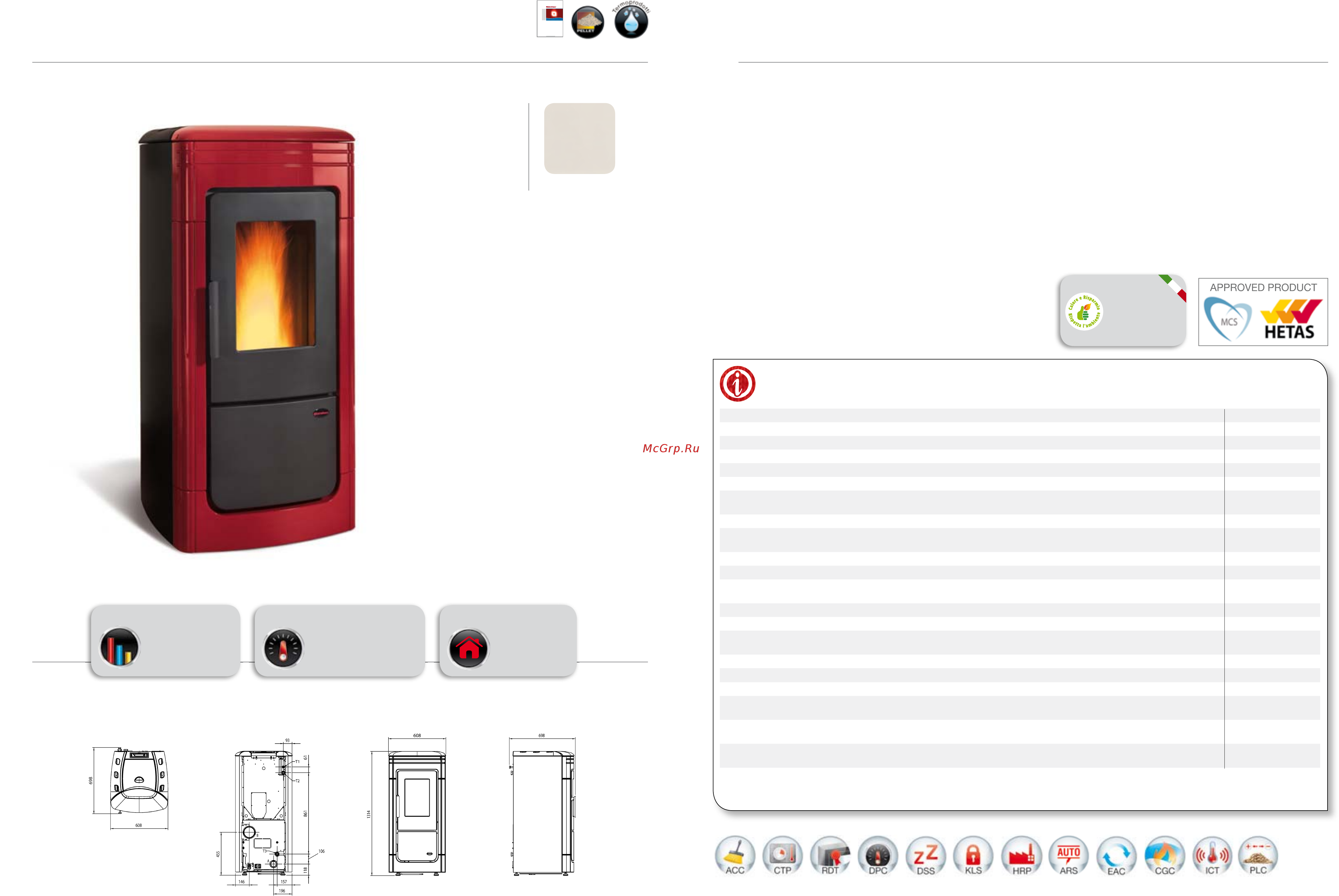 La Nordica TermoCamino WF25 X D.S.A [35/91] Liliana idro