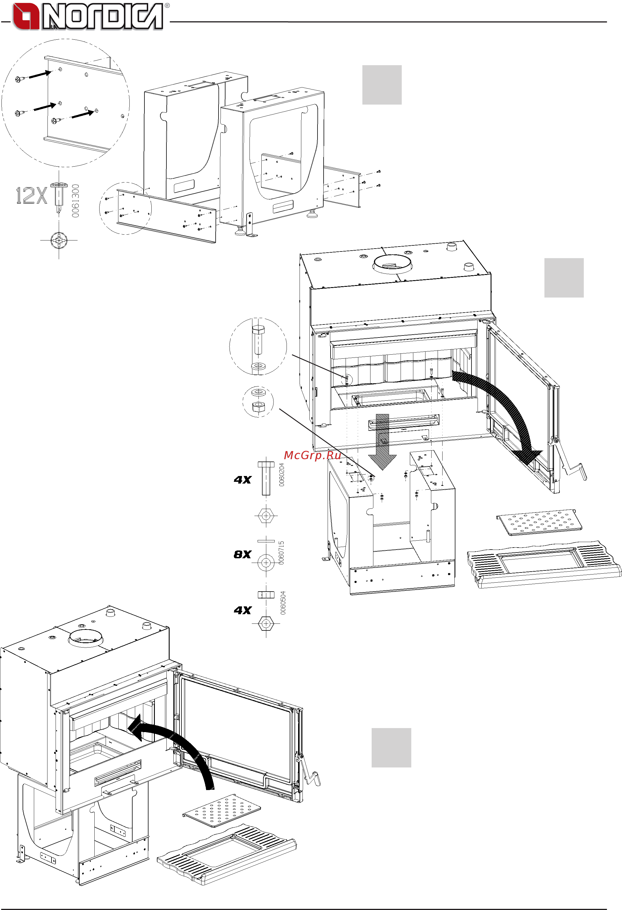 La Nordica Focolare 80 Idro Crystal D.S.A Инструкция по эксплуатации онлайн [4/76] 279758
