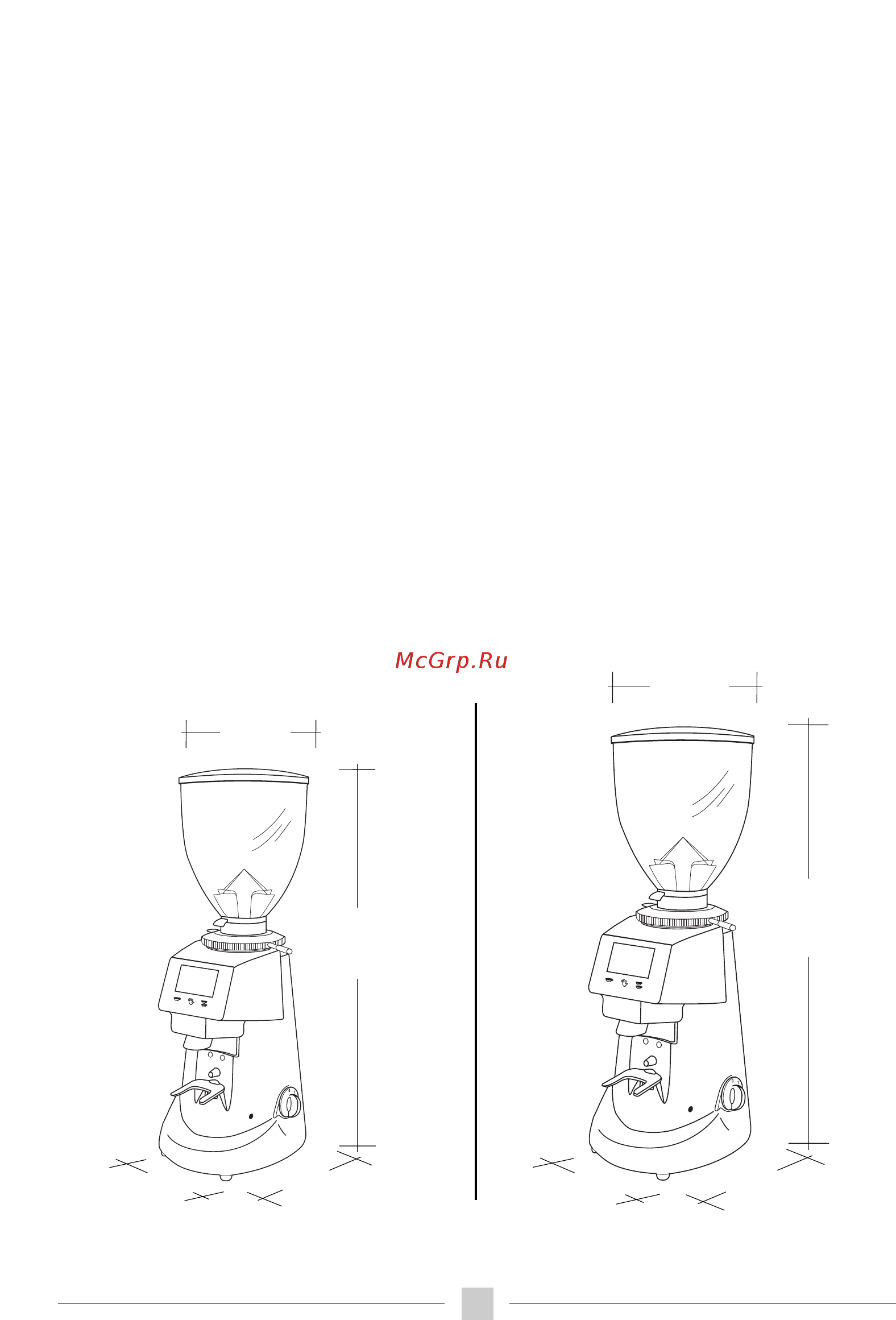 Fiorenzato F64 E черная матовая [18/52] Dimensions