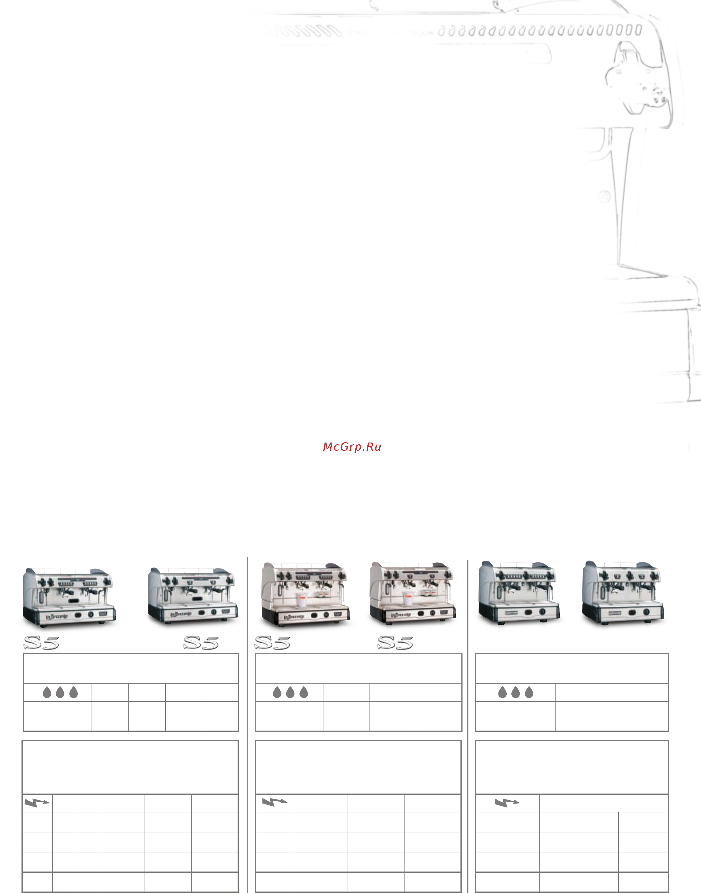 La Spaziale S5 EP TA 3 GR [13/16] Datos técnicos