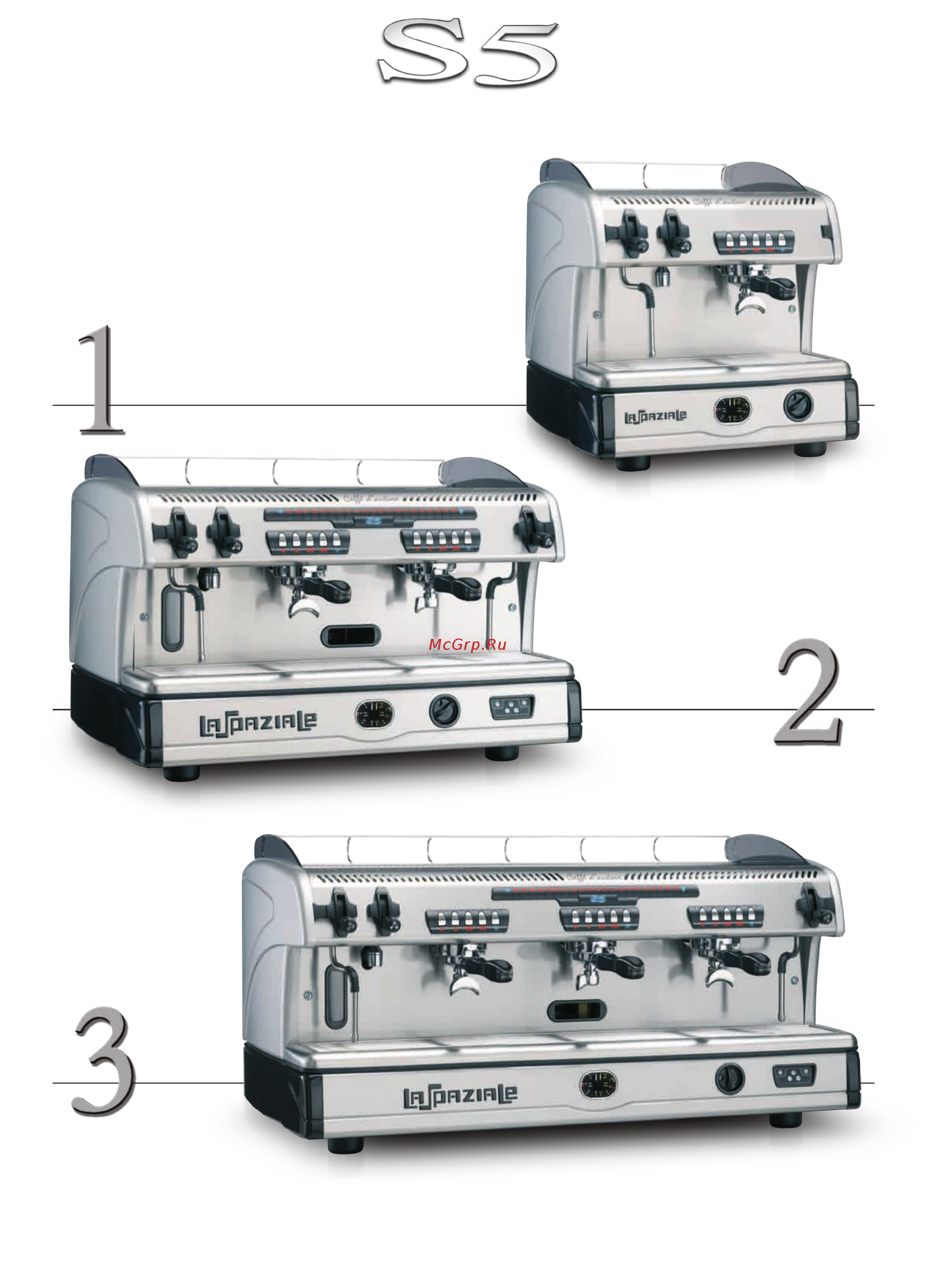 La Spaziale S5 EK 3 GR [2/16] E s p r e s s o c o f f e e m a c h i n e s