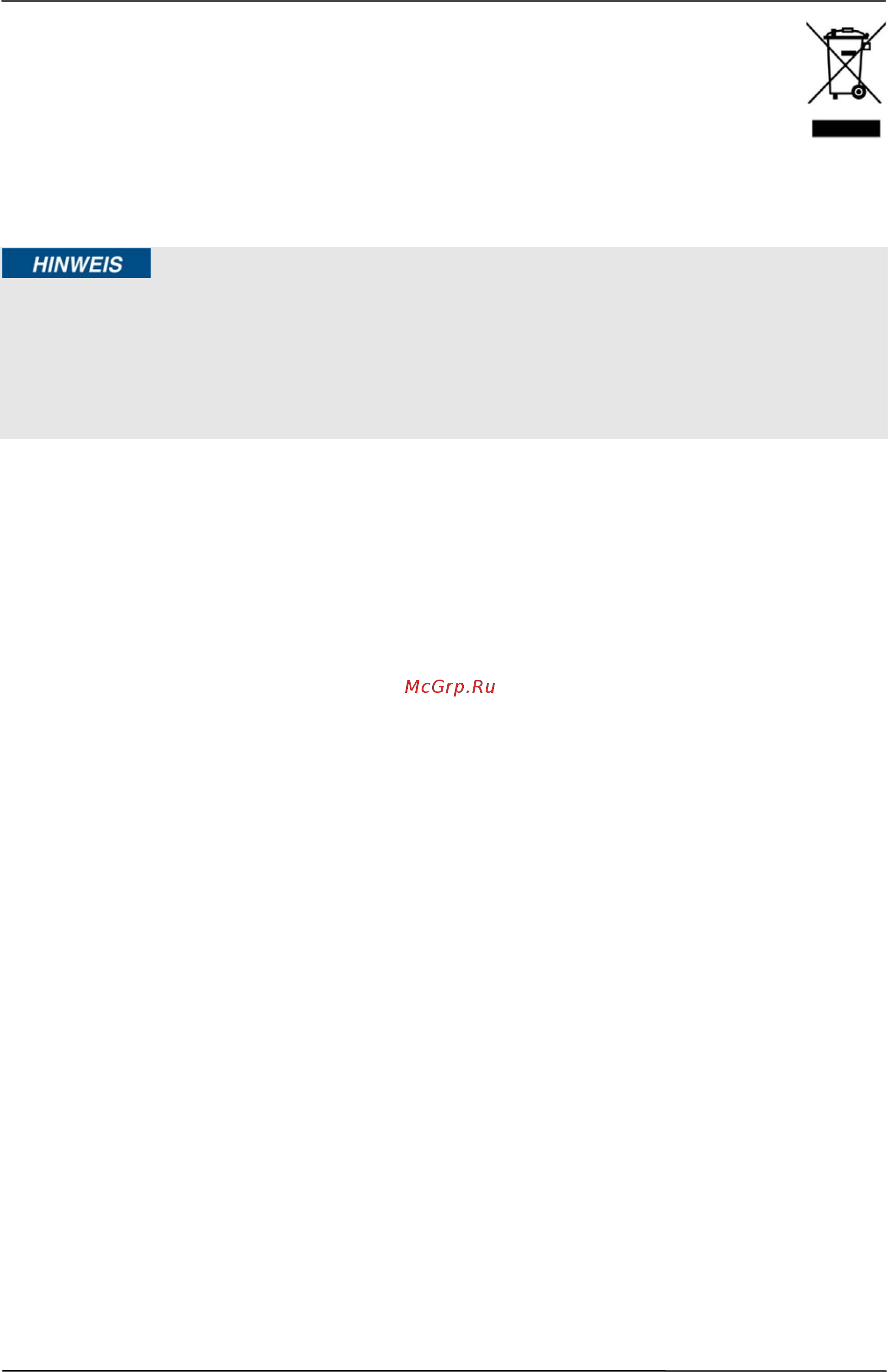 Caso MG20 menu [110/161] Smaltimento dell apparecchio obsoleto