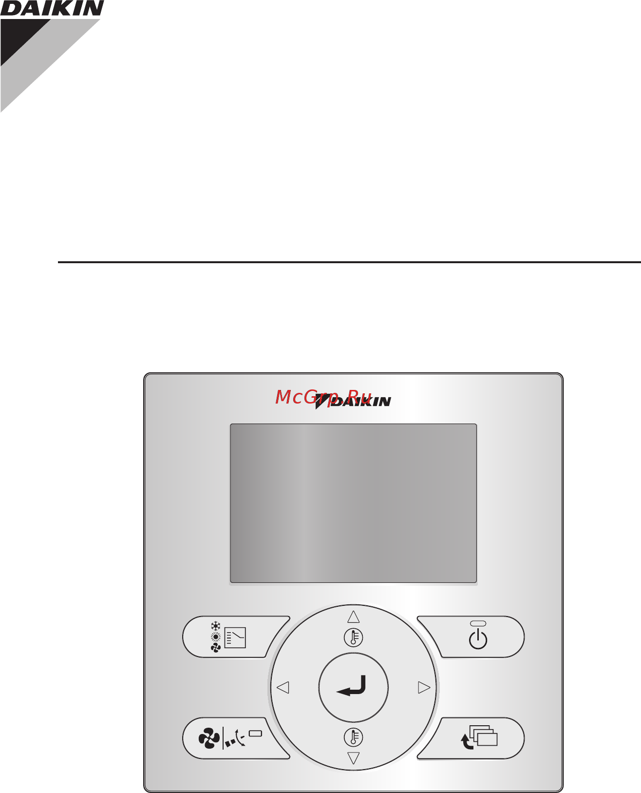 Daikin BRC1E53C Руководство по монтажу онлайн